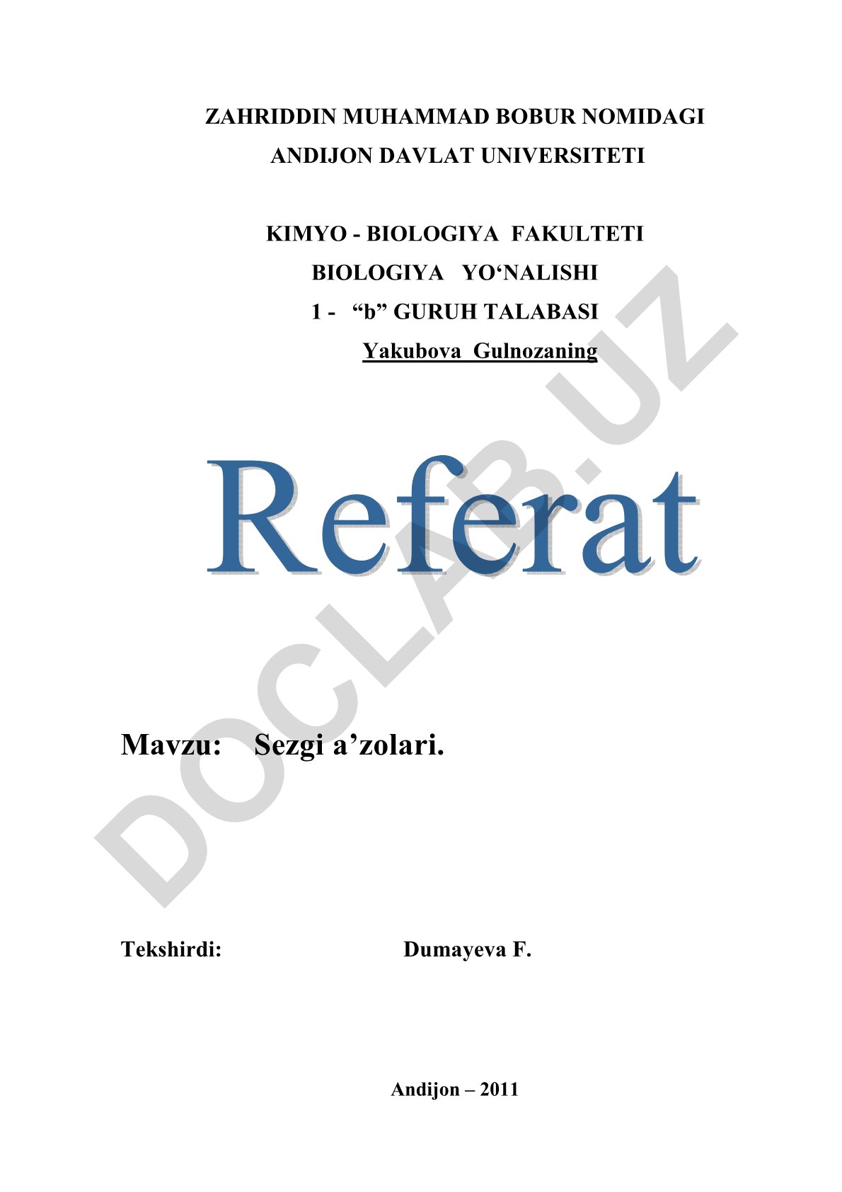 Sezgi a'zolari