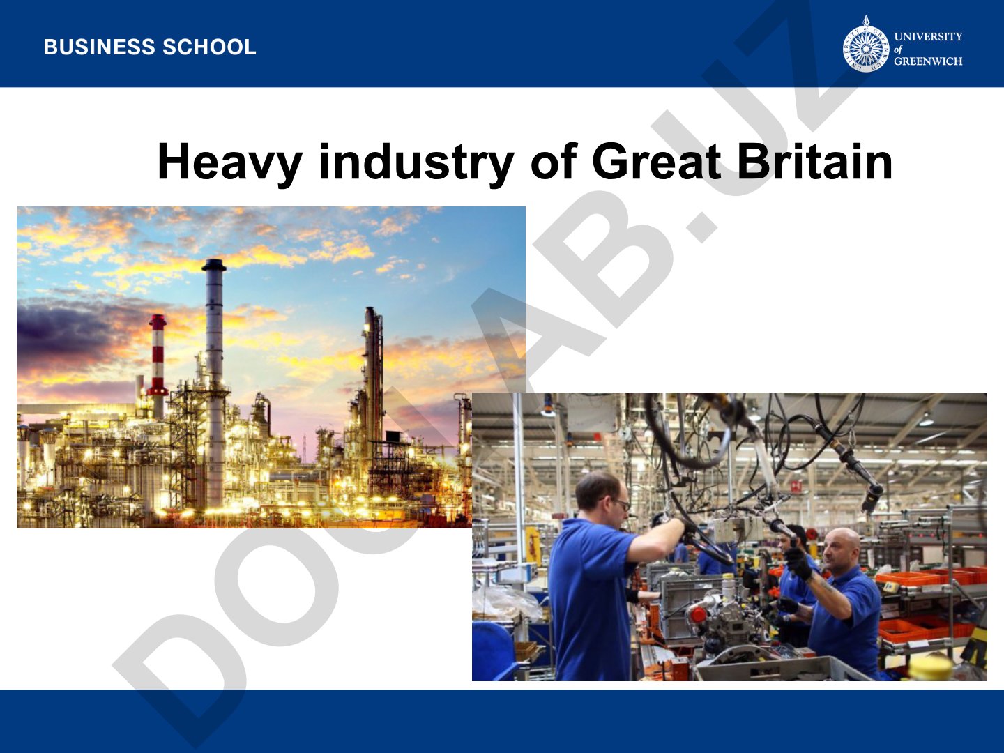 Buyuk Britaniyaning og'ir sanoati: Neft va gaz