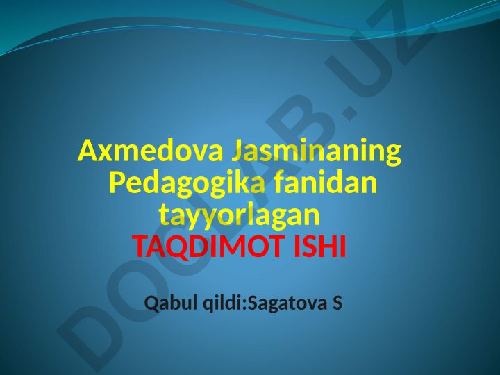 Ta’lim tizimi va turlari. Ta’lim sohasida olib borilgan yangi islohotlar