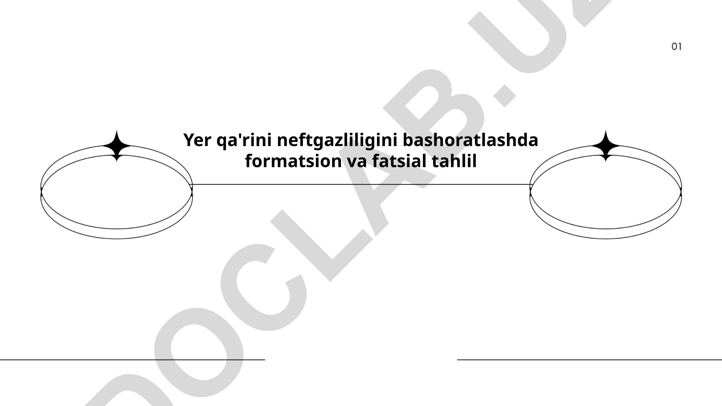Yer qa'rini neftgazliligini bashoratlashda formatsion va fatsial tahlil