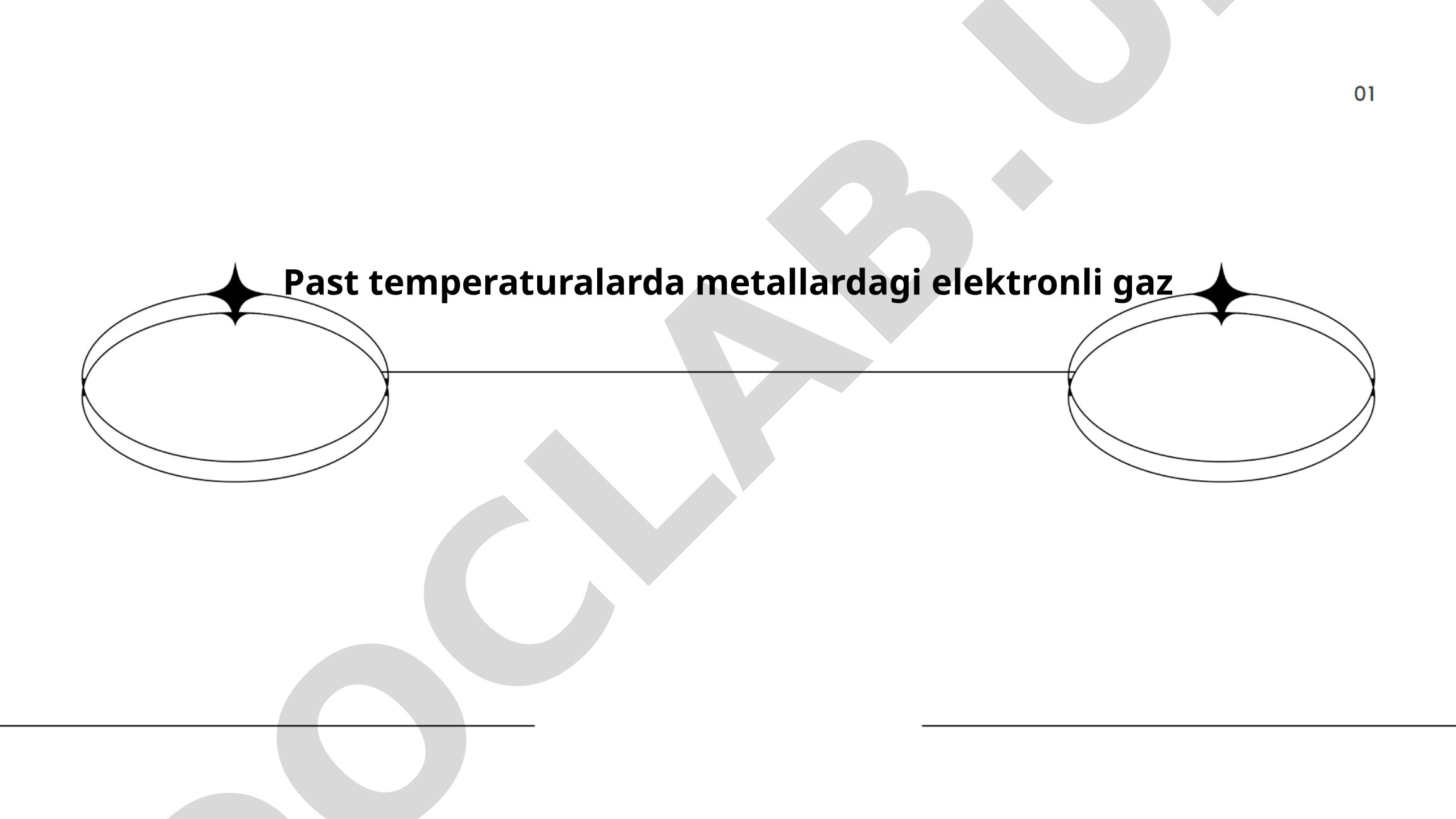 Past temperaturalarda metallardagi elektronli gaz