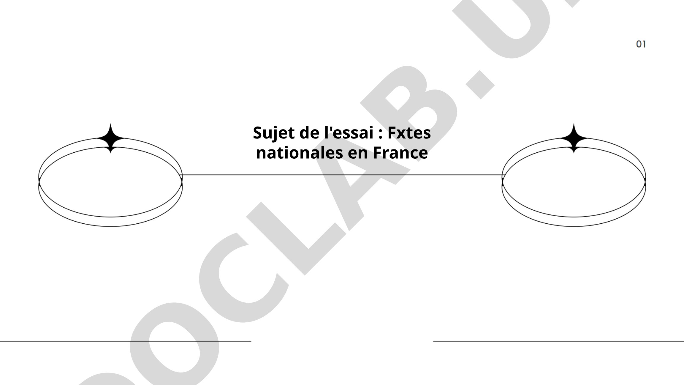 Fxtes nationales en France