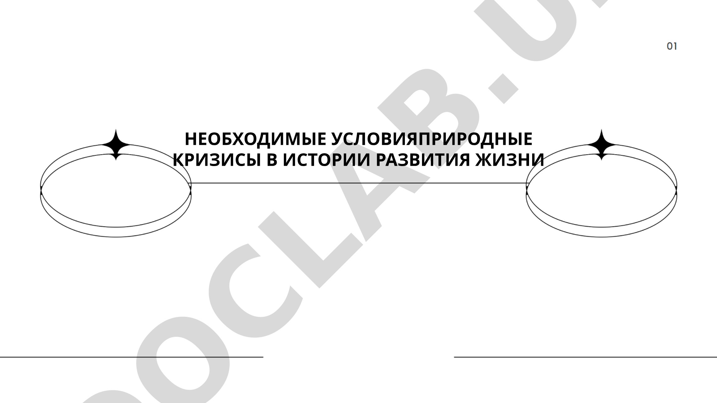 Природные кризисы в истории развития жизни