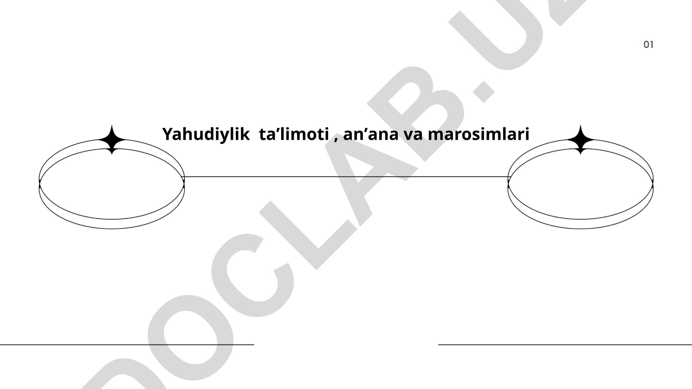 Yahudiylik taʼlimoti, anʼana va marosimlari