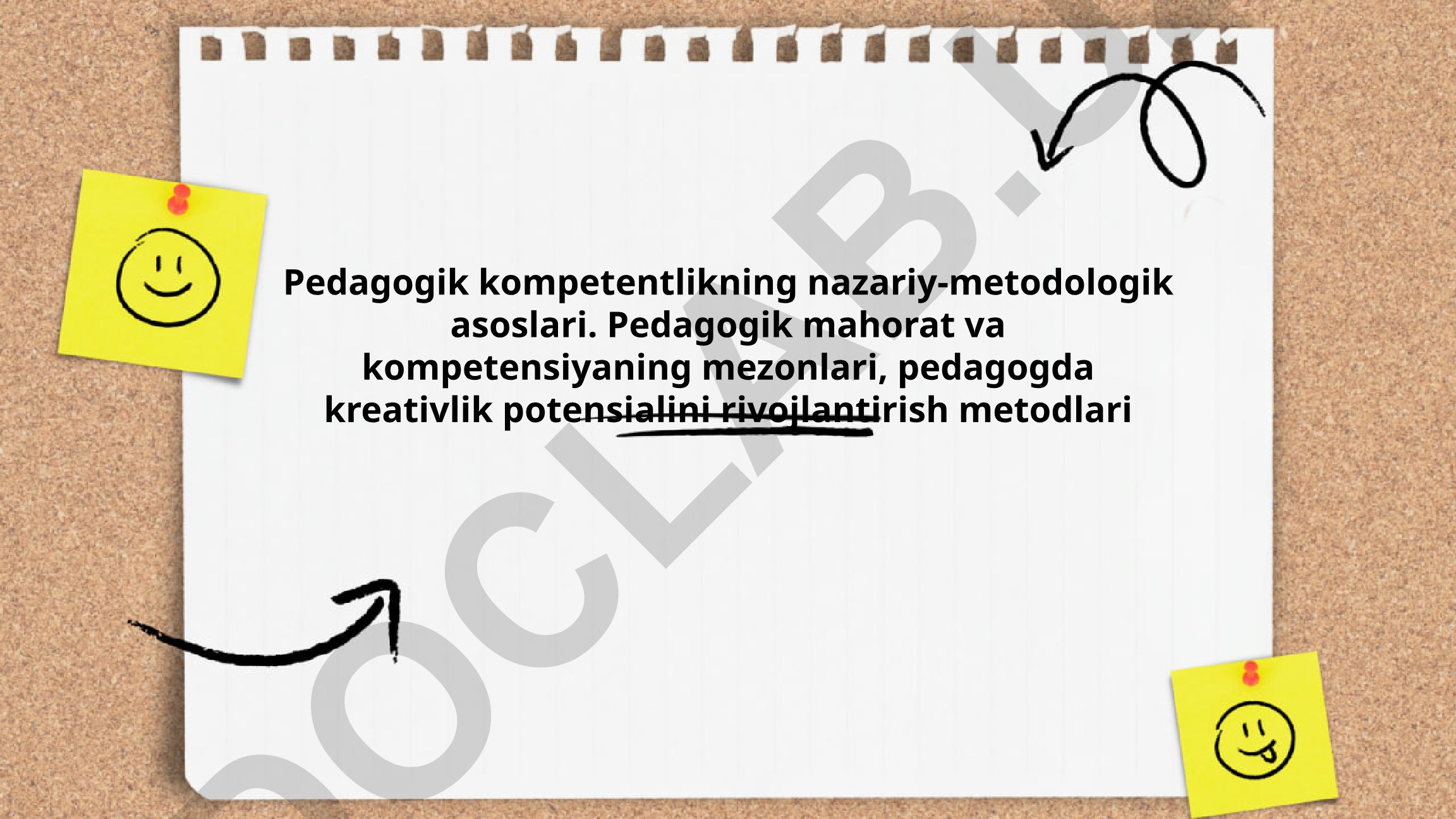 Pedagogik kompetentlikning nazariy-metodologik asoslari va pedagogik mahorat
