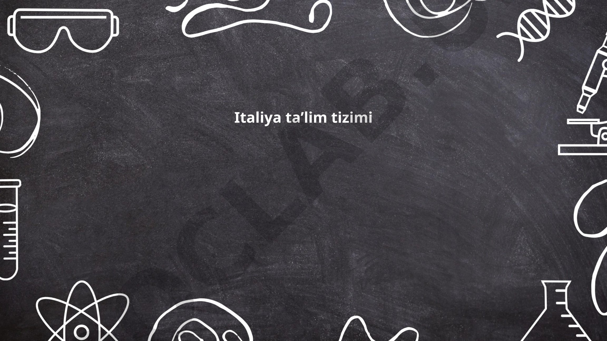 Italiya ta'lim tizimi