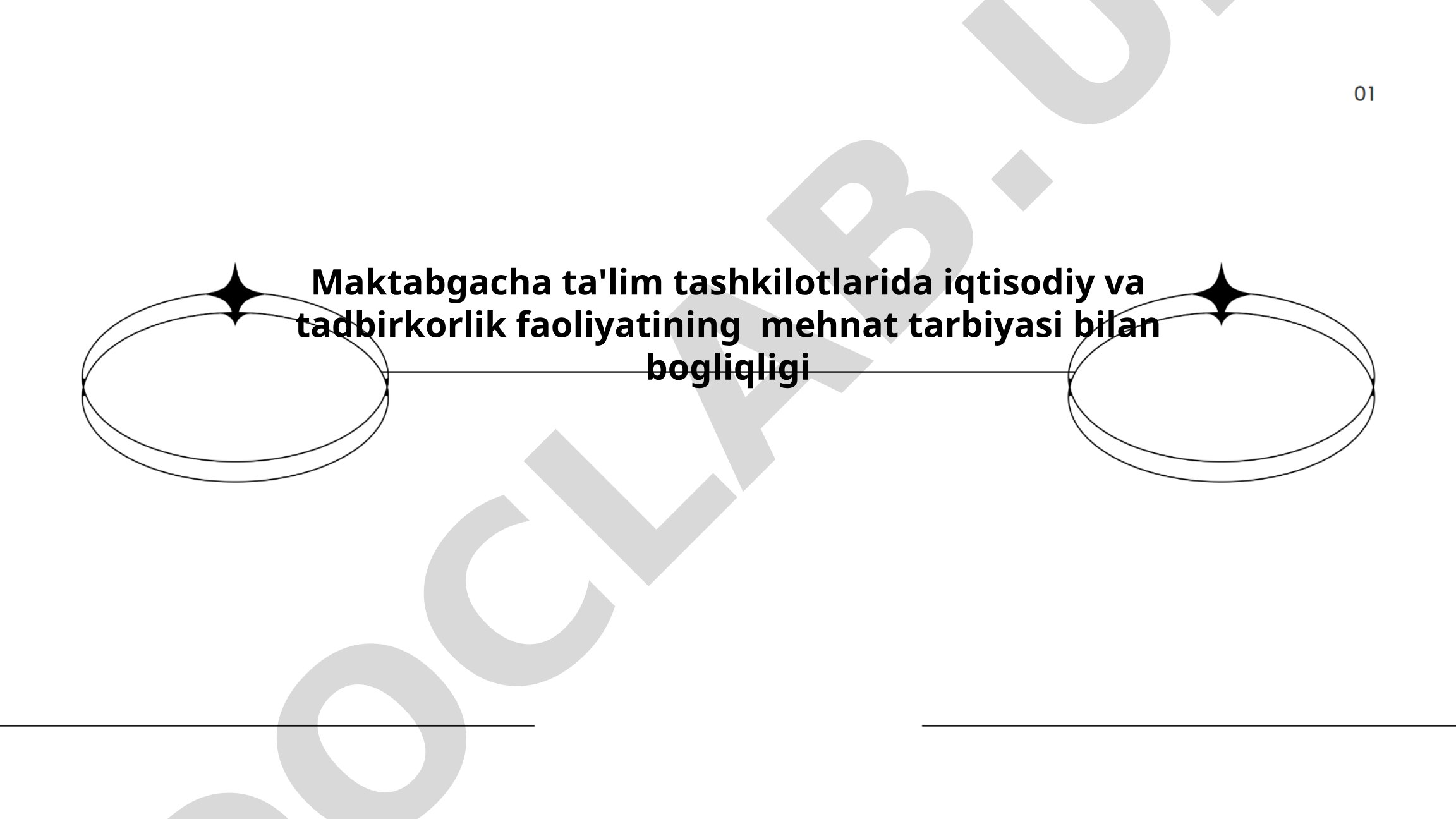 Maktabgacha ta'lim tashkilotlarida iqtisodiy va tadbirkorlik faoliyatining mehnat tarbiyasi bilan bog'liqligi