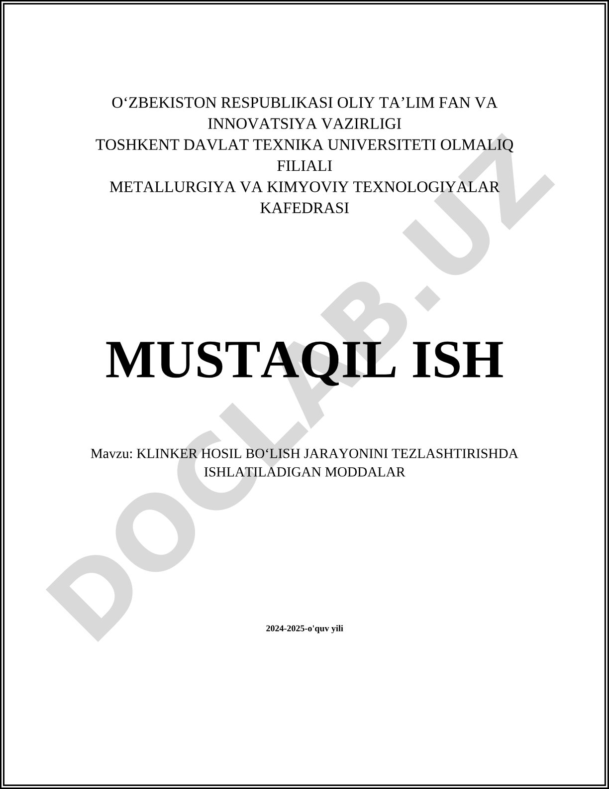 Klinker hosil bo‘lish jarayonini tezlashtirishda ishlatiladigan moddalar