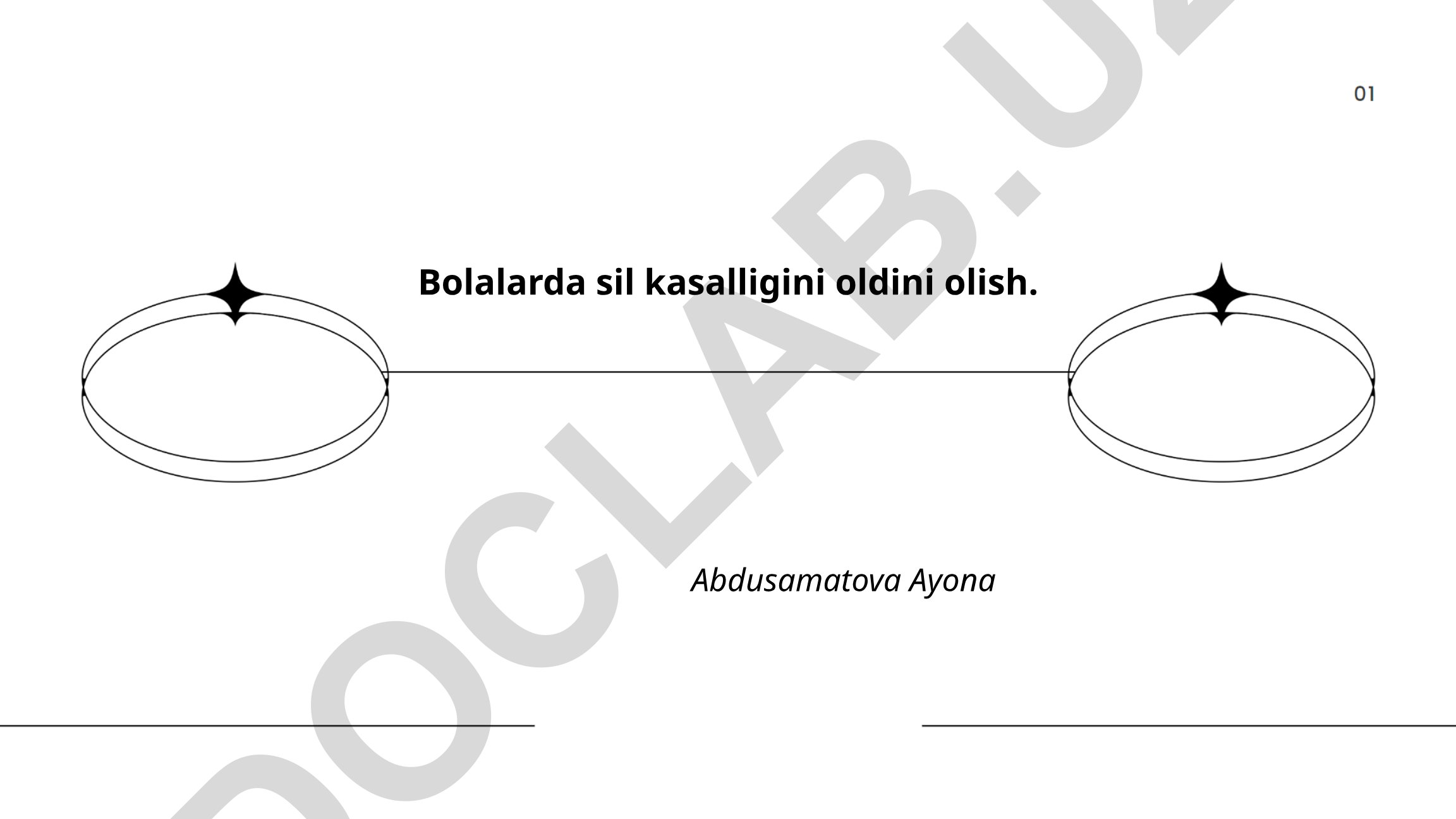 Bolalarda sil kasalligini oldini olish