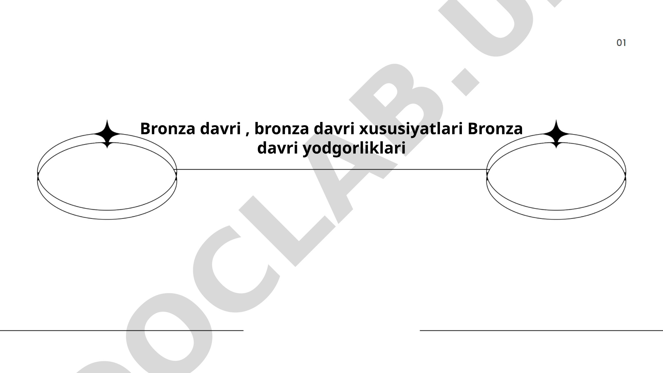 Bronza davrining boshlanishi, rivojlanishi va yodgorliklari