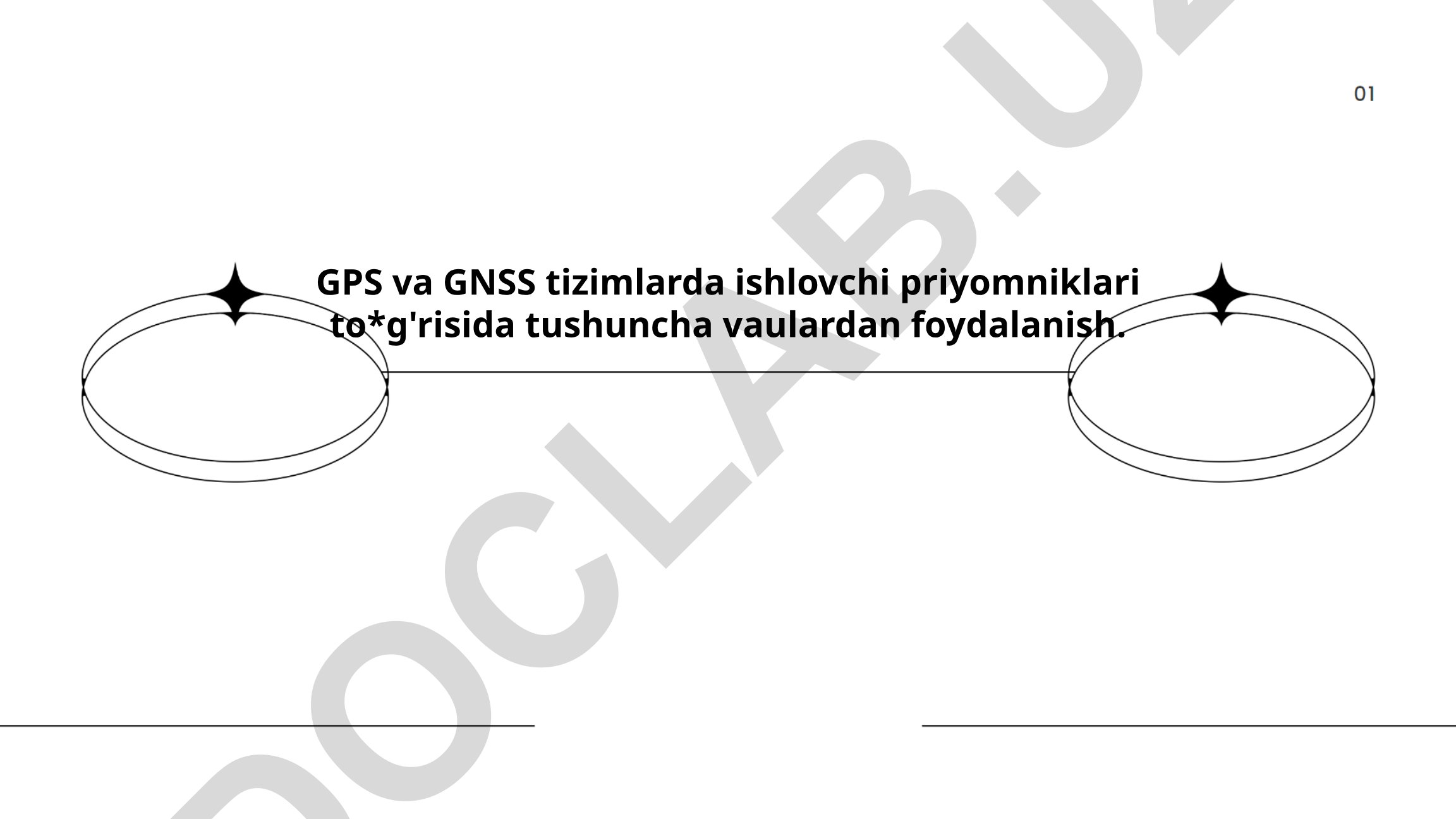 GPS va GNSS tizimlari va ularning ishlovchi priyomniklari