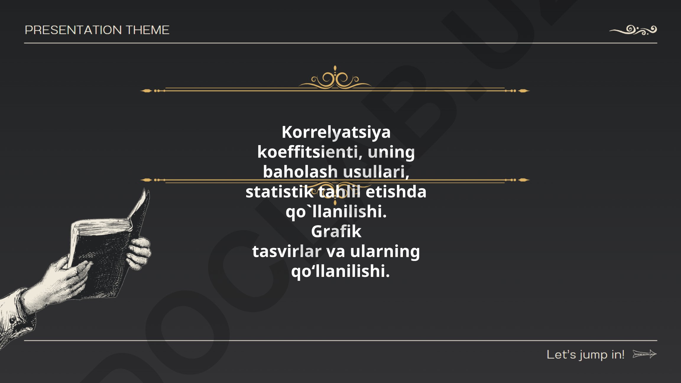 Korrelyatsiya koeffitsienti va statistik tahlil