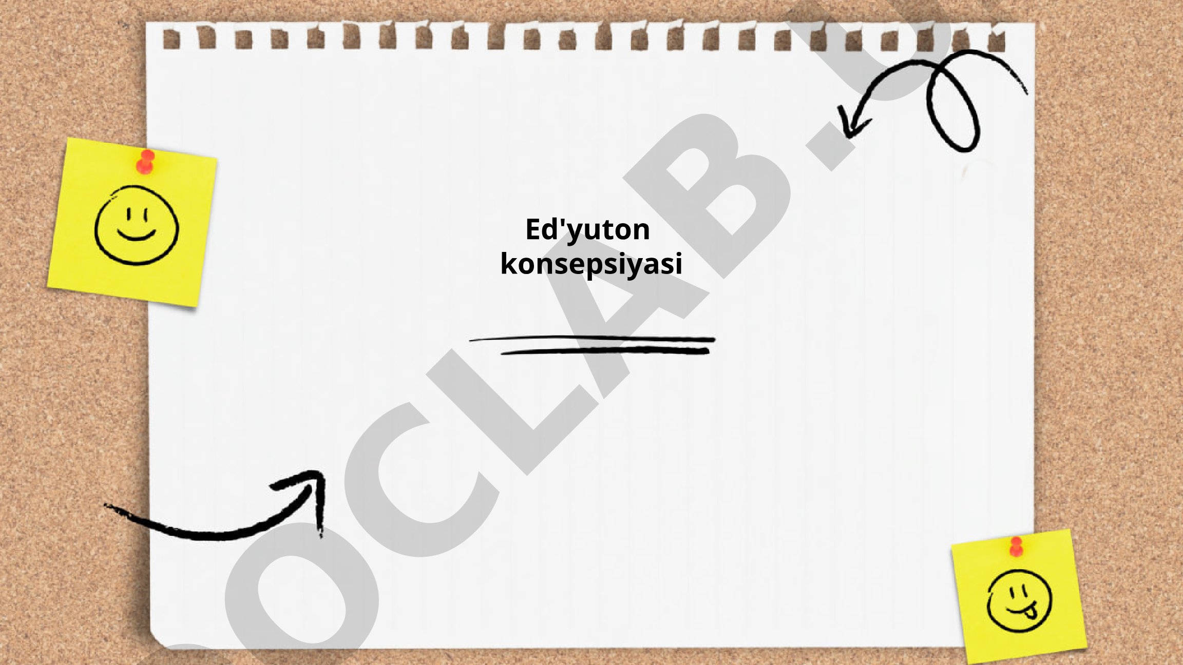 Ed'yuton konsepsiyasi va ta'limning rivojlanishi