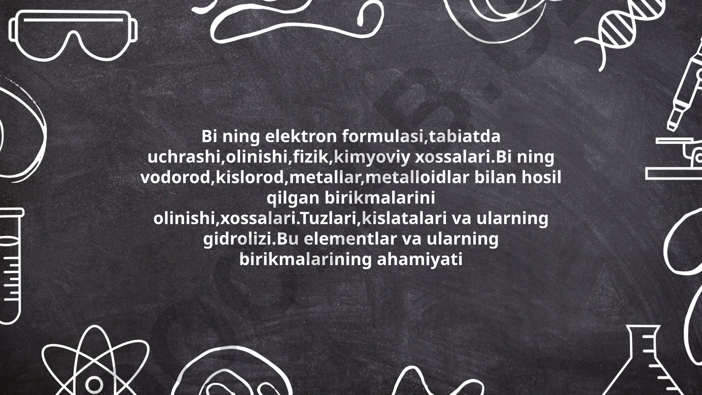 Berkium elementining elektron formulasi, xossalari va birikmalari
