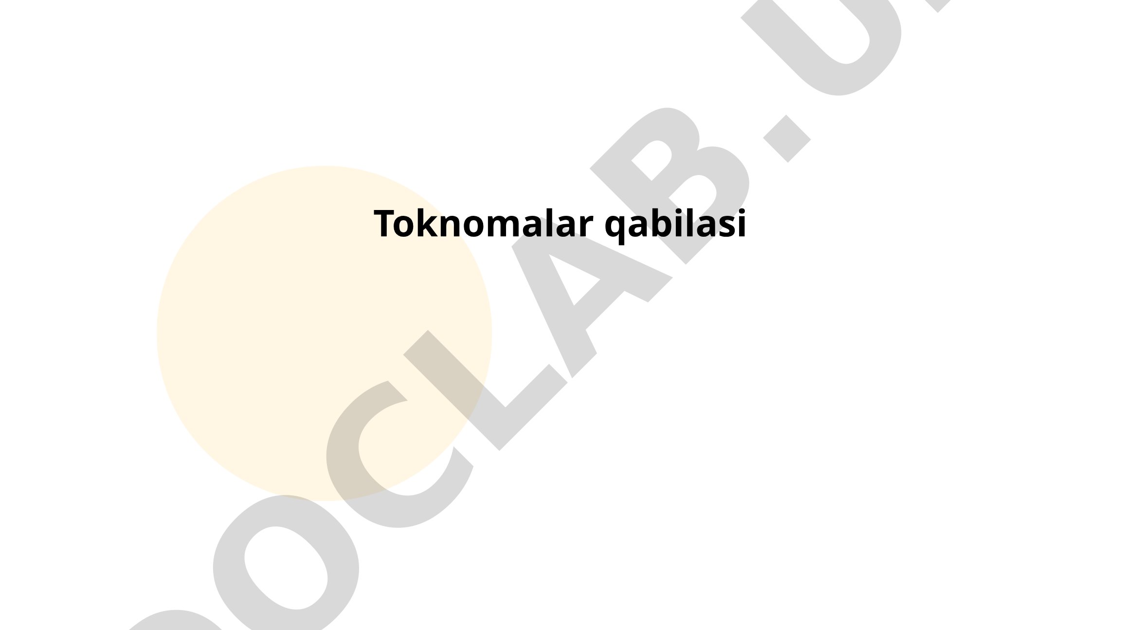 Toknomalar qabilasining tarixi, an'analari va geografik joylashuvi