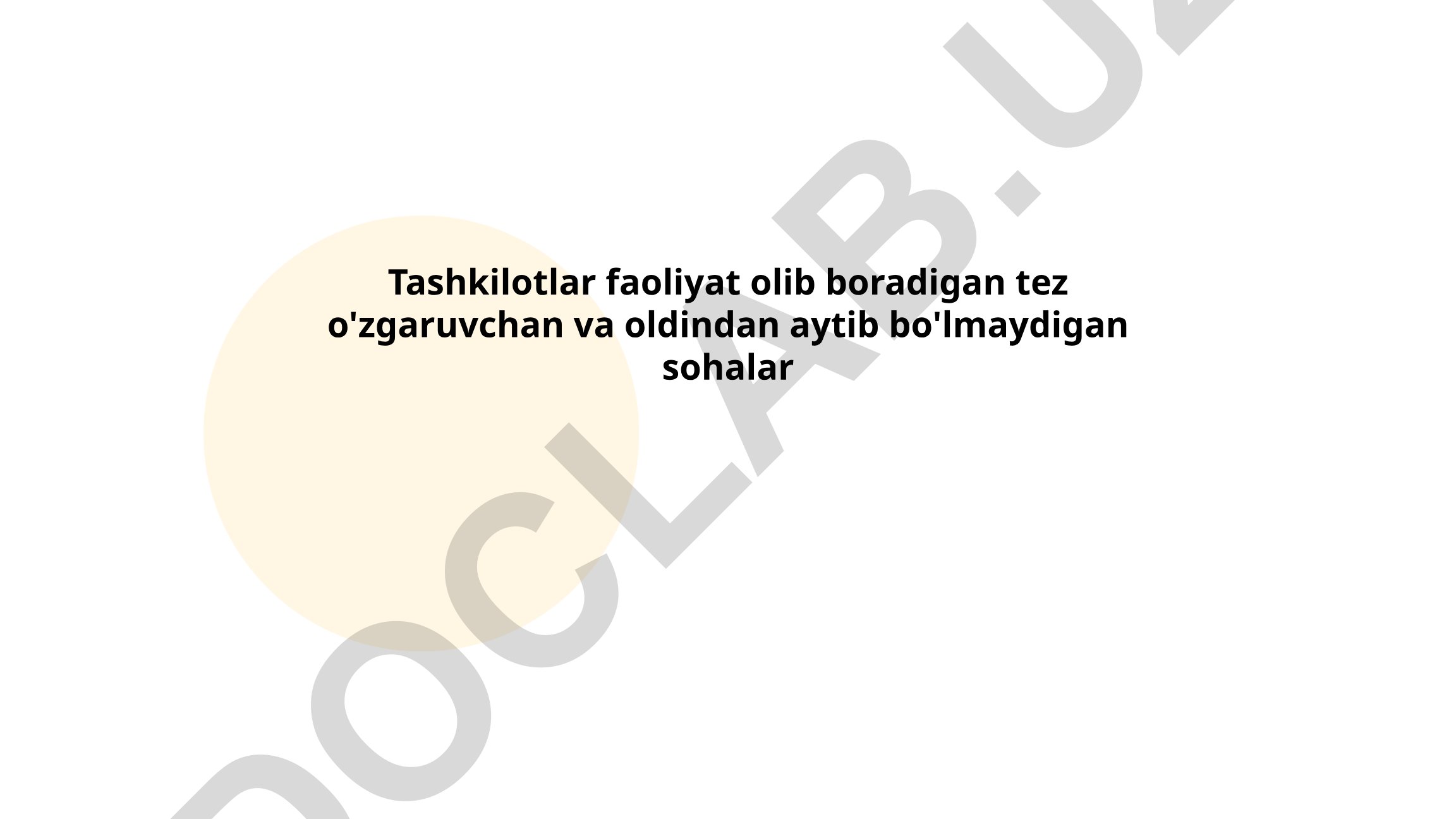 Innovatsion boshqaruv va raqobatbardoshlikni oshirish usullari