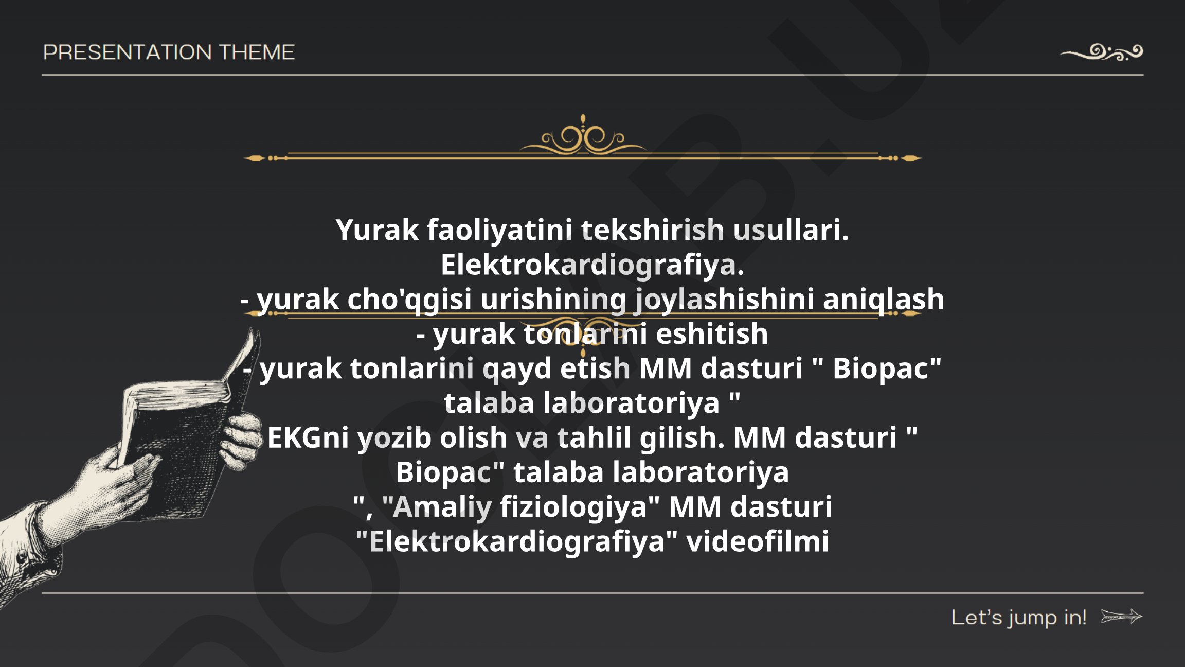 Yurak faoliyatini tekshirish usullari va elektrokardiografiya