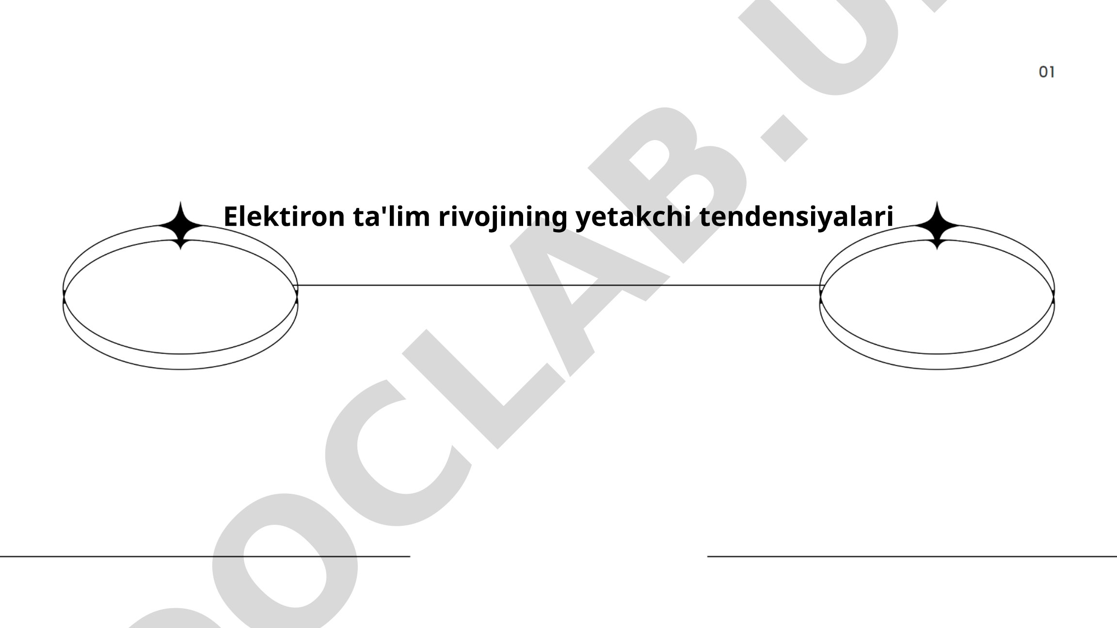 Elektron ta'lim rivojining yetakchi tendensiyalari