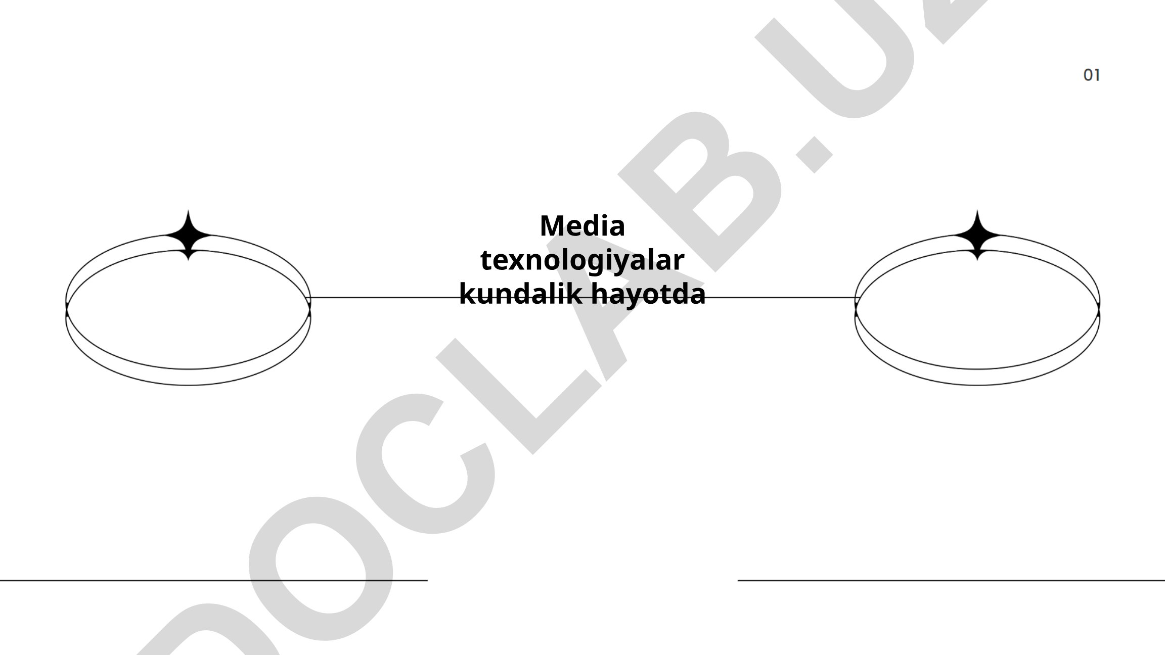 Media texnologiyalar kundalik hayotda