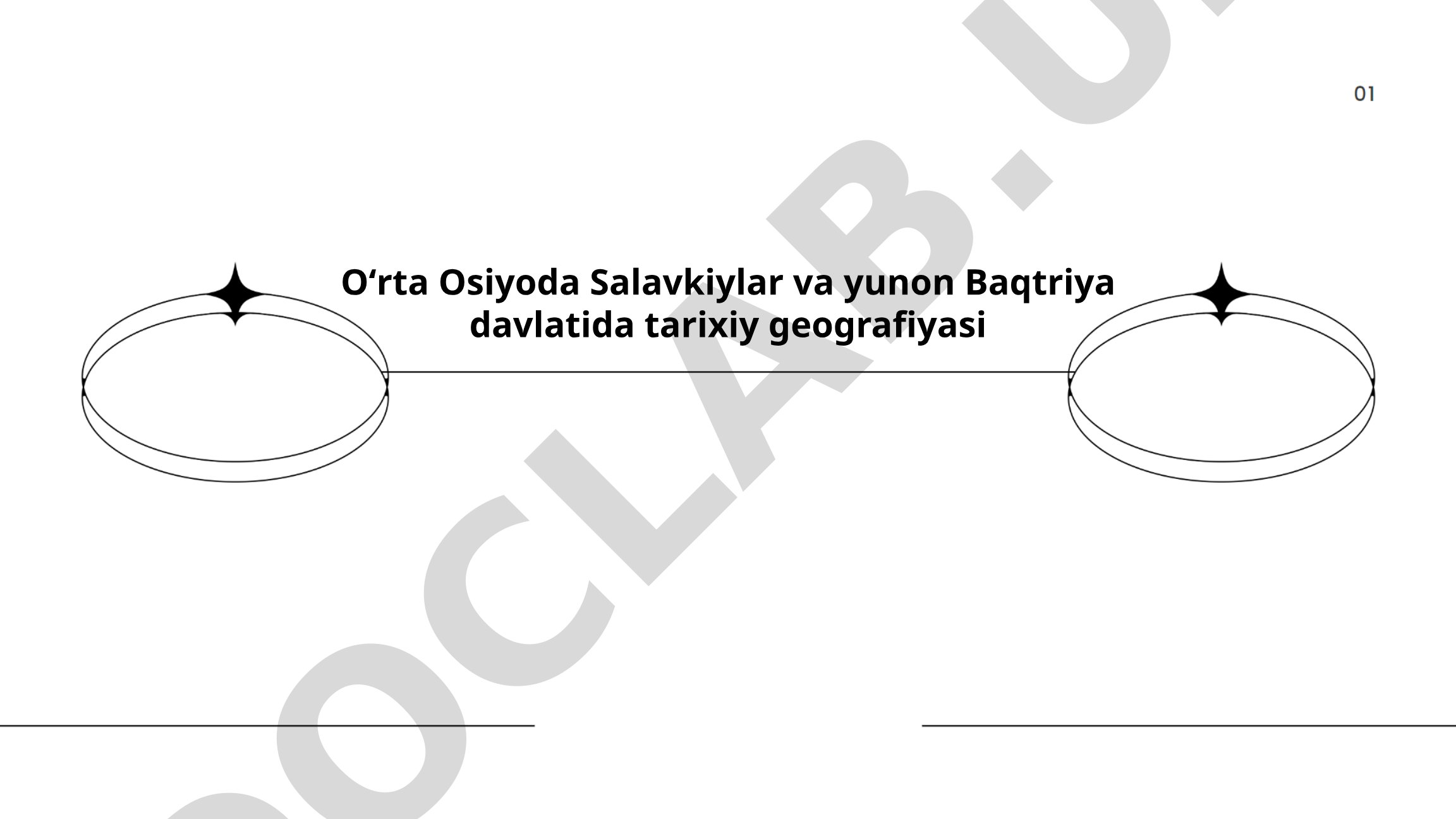 Oʻrta Osiyoda Salavkiylar va yunon Baqtriya davlatida tarixiy geografiyasi