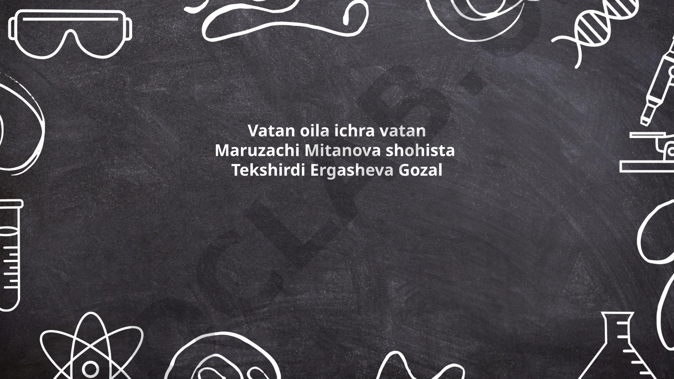 Vatan va oilada vatanparvarlik tarbiyasi