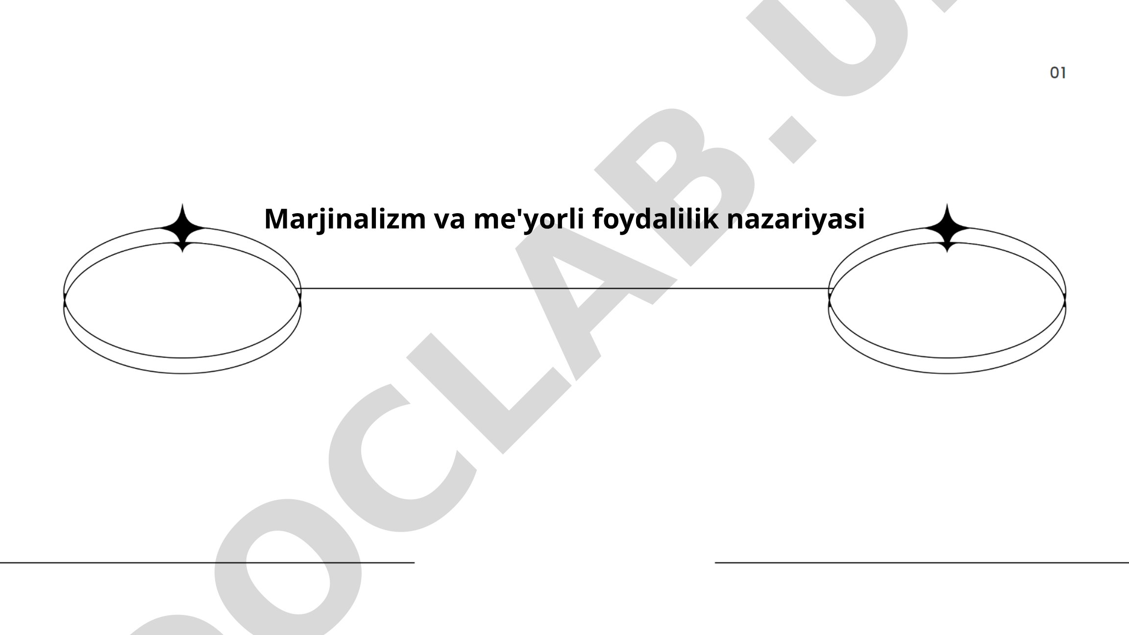 Marjinalizm va me'yorli foydalilik nazariyasi