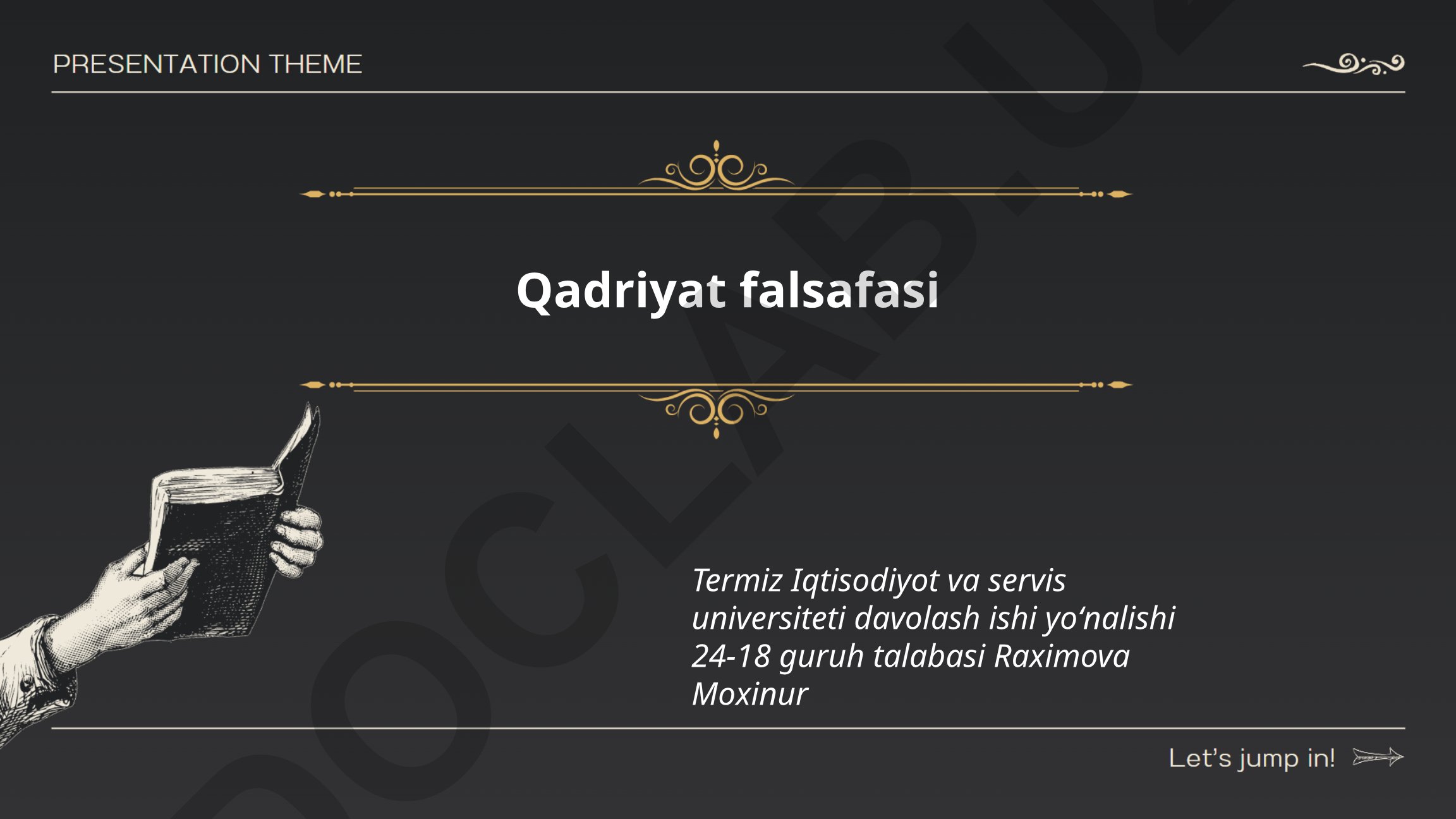 Qadriyat falsafasi