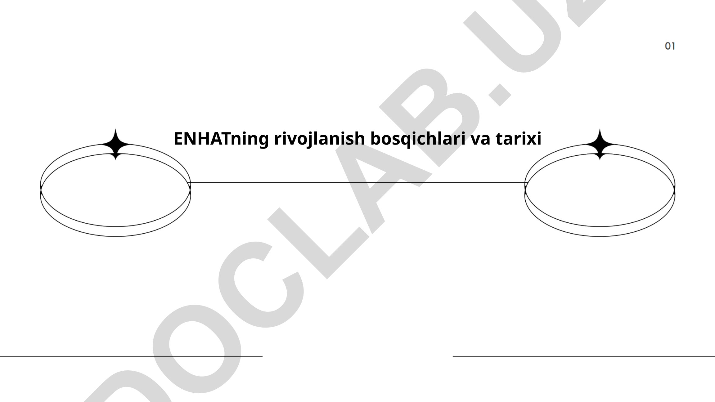 ENHATning rivojlanish bosqichlari va tarixi
