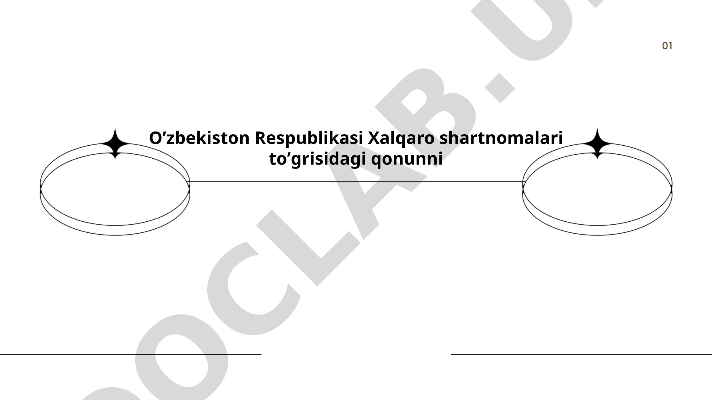 O'zbekiston Respublikasi Xalqaro shartnomalari to'g'risidagi qonun