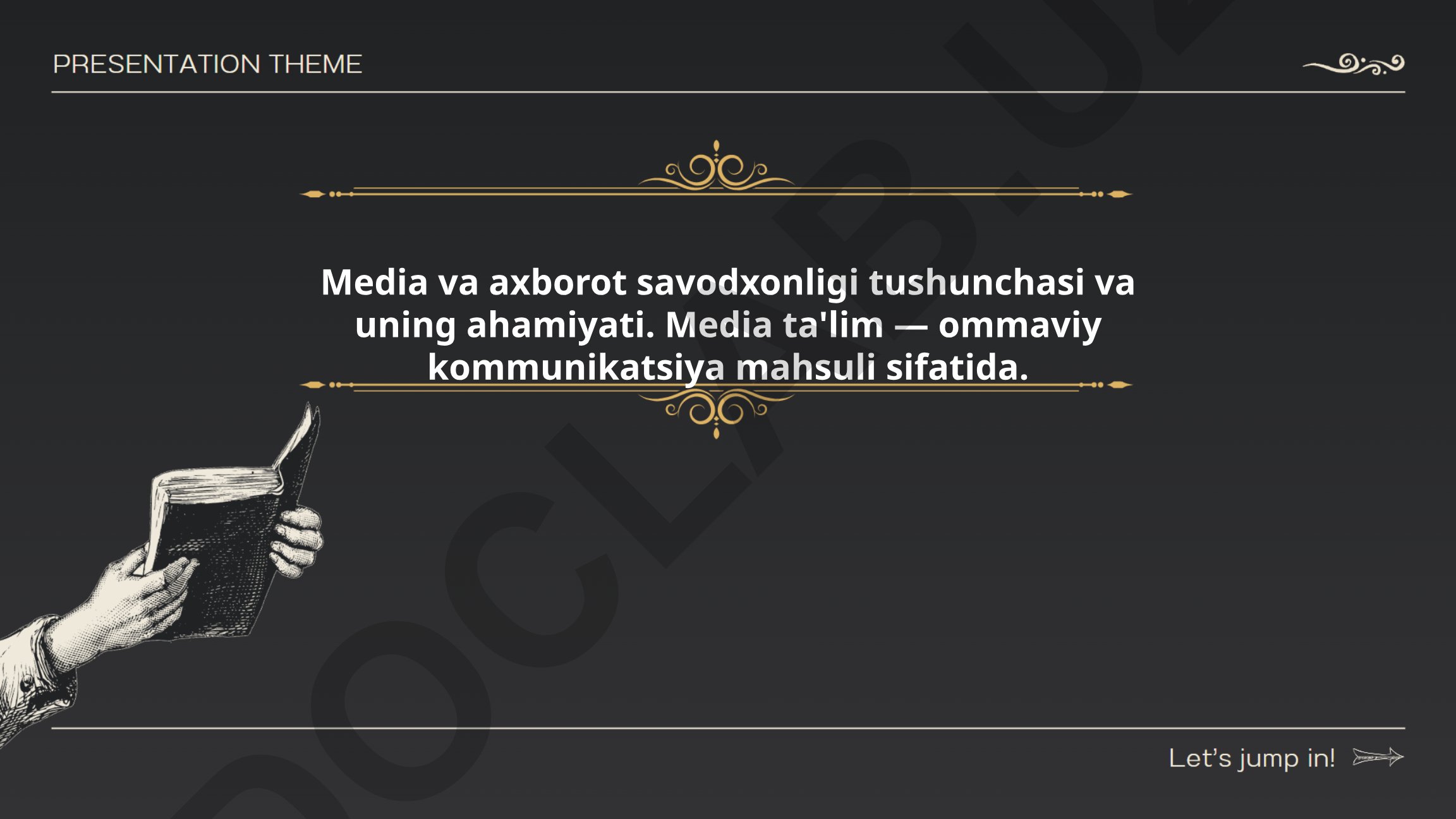 Media va axborot savodxonligi tushunchasi va ahamiyati
