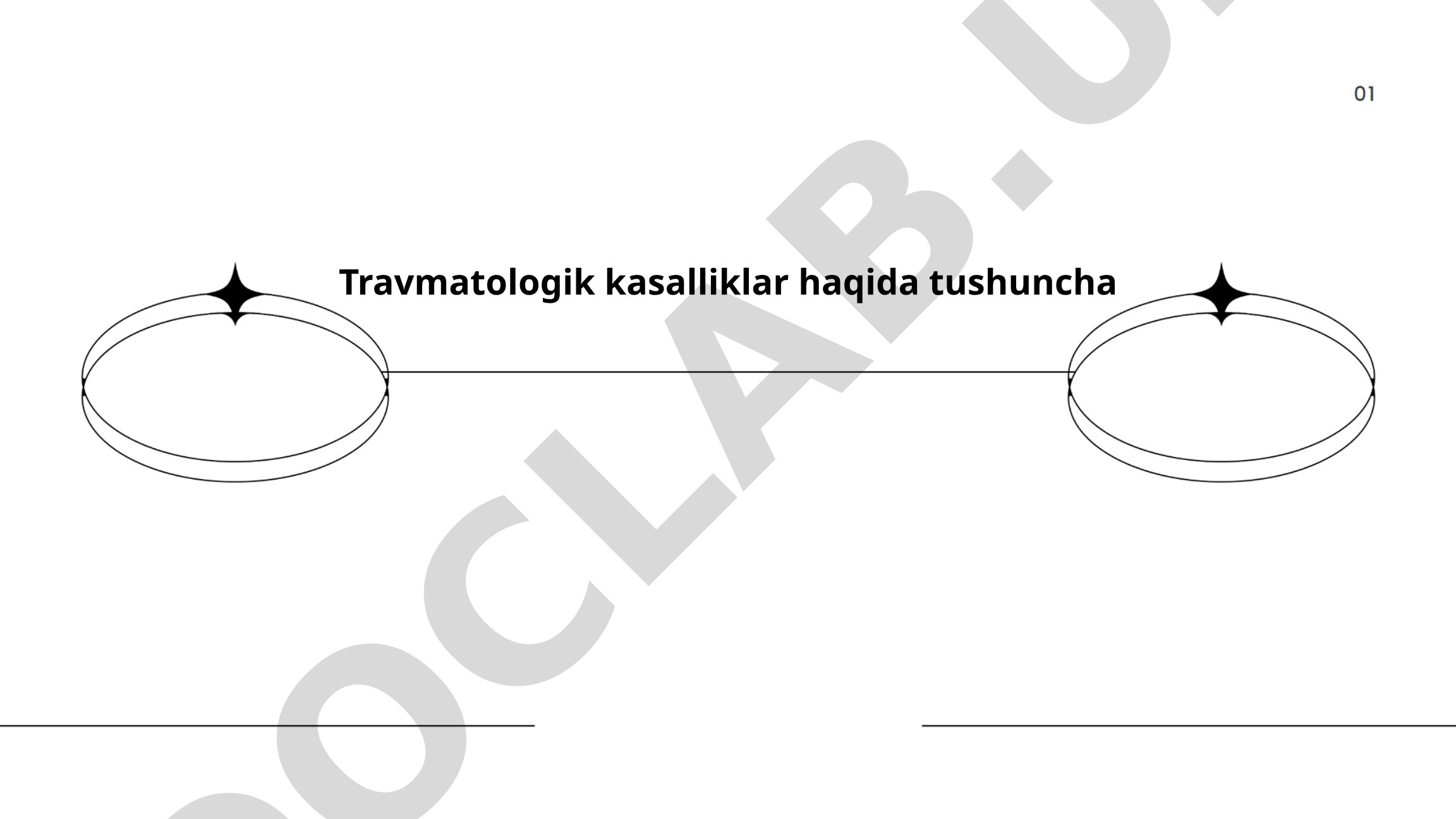 Travmatologik kasalliklar haqida tushuncha