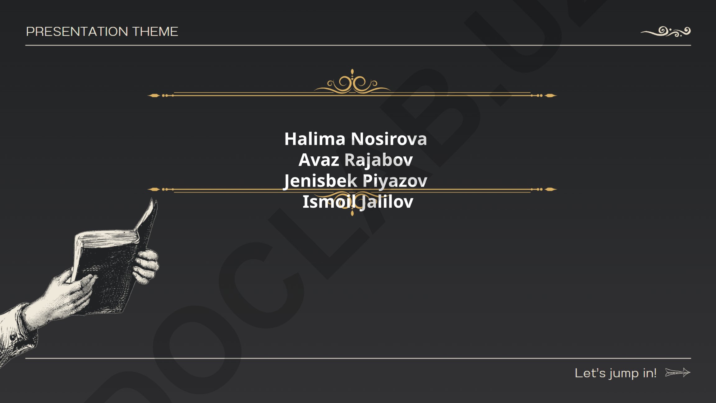 Halima Nosirova, Avaz Rajabov va Janisbek Piyazov ijodiy faoliyati