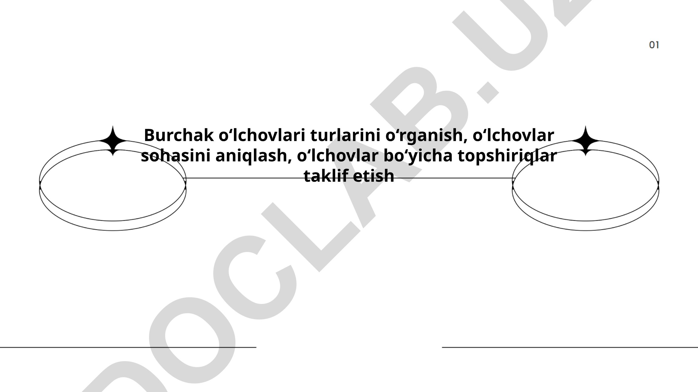 Burchak o‘lchovlari turlari va ularning qo‘llanilishi