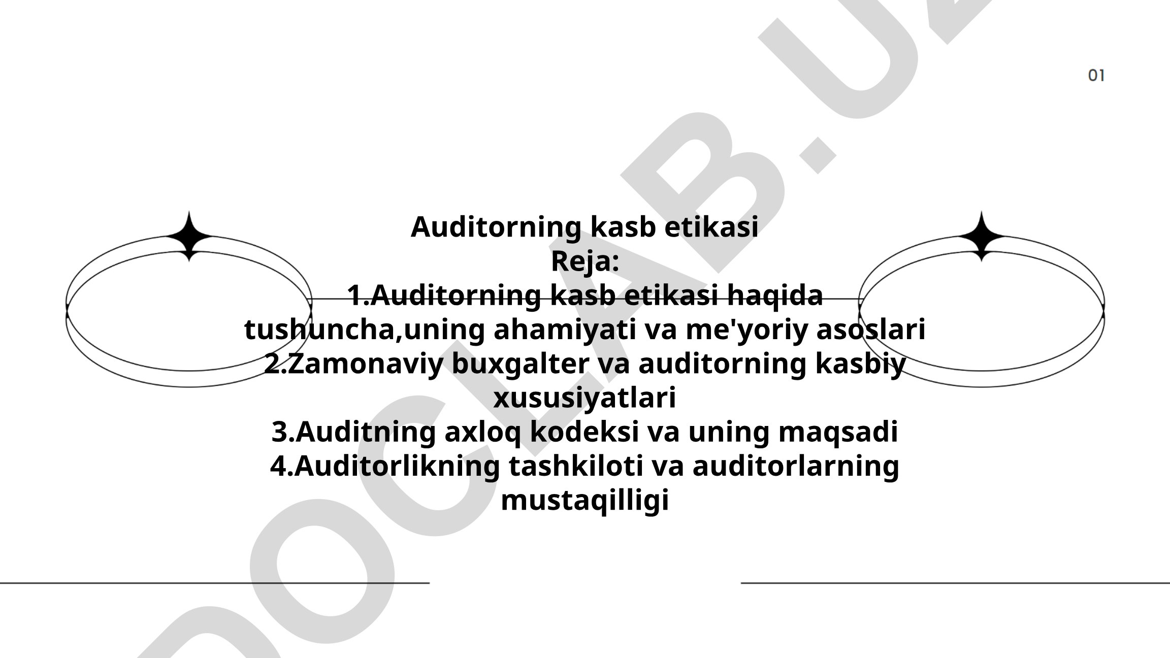 Auditorning kasb etikasi