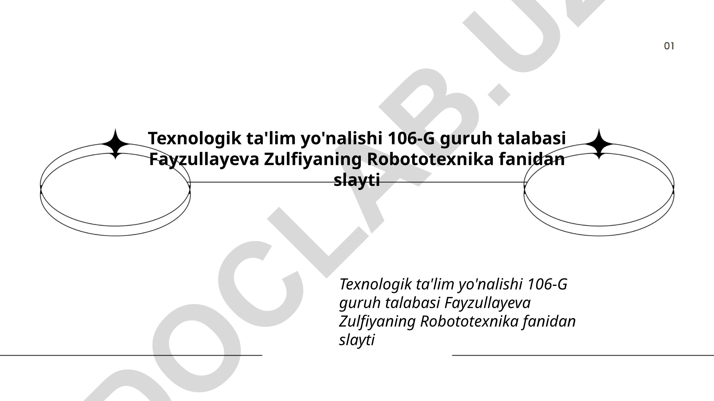 Robototexnikaning asosiy tushunchalari, turlari va komponentlari