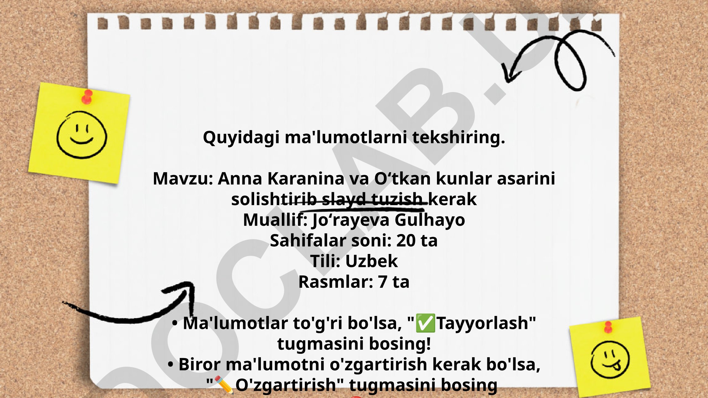 Anna Karenina va Oʻtkan kunlar asarlarini solishtirish