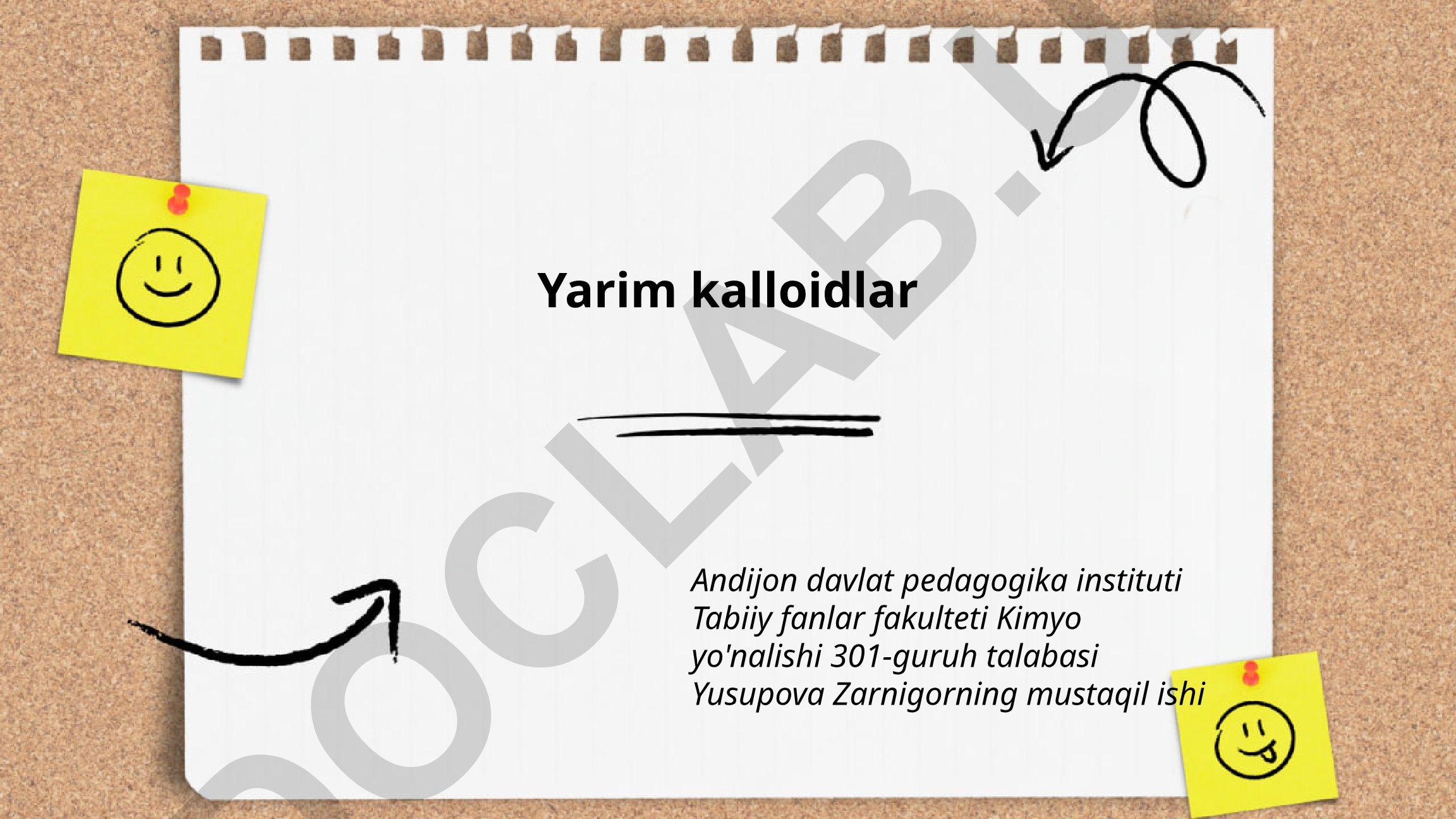 Yarim kalloidlarning asosiy tavsifi, tuzilishi va xususiyatlari