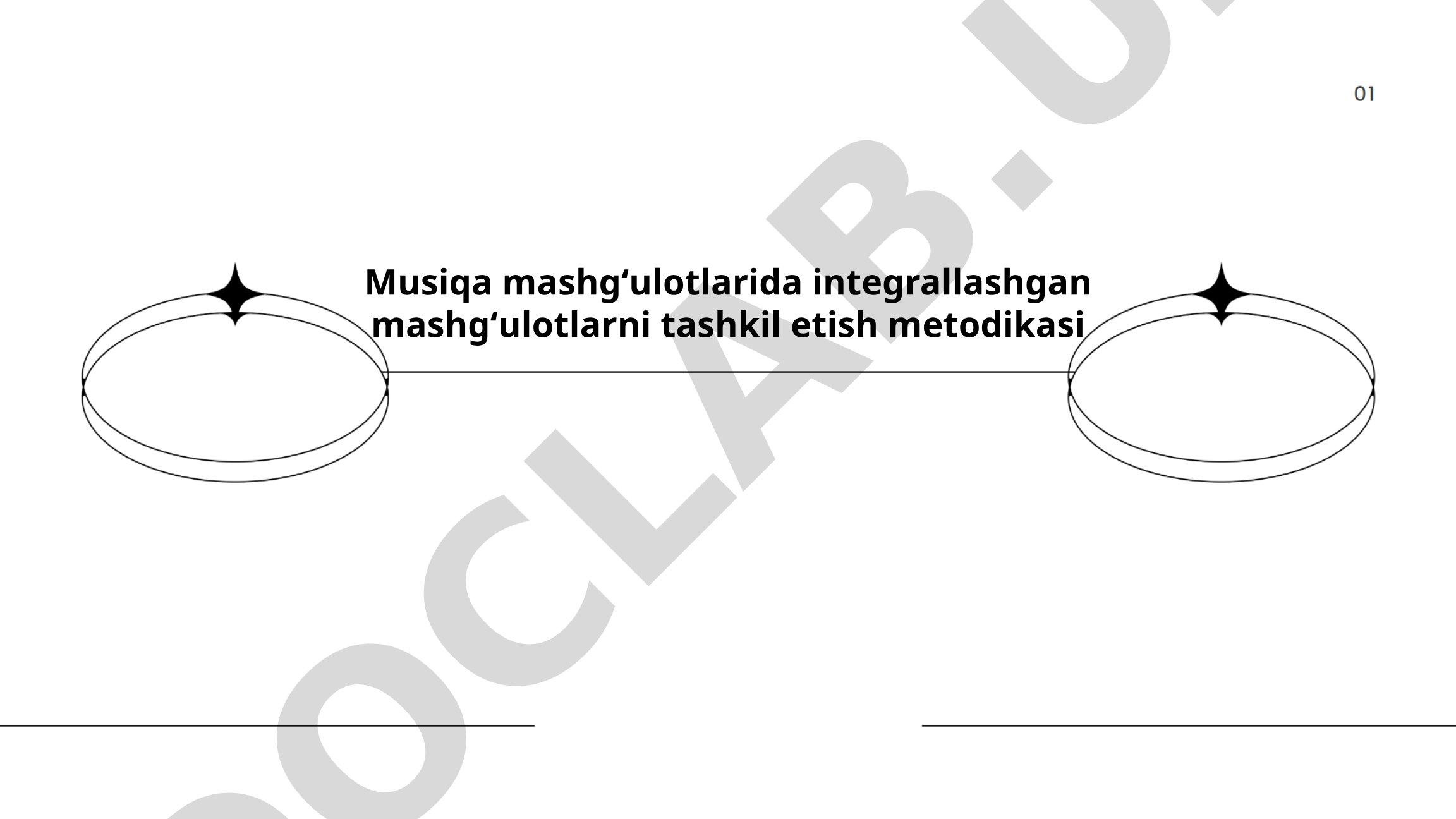 Musiqa mashgʻulotlarida integrallashgan mashgʻulotlarni tashkil etish metodikasi