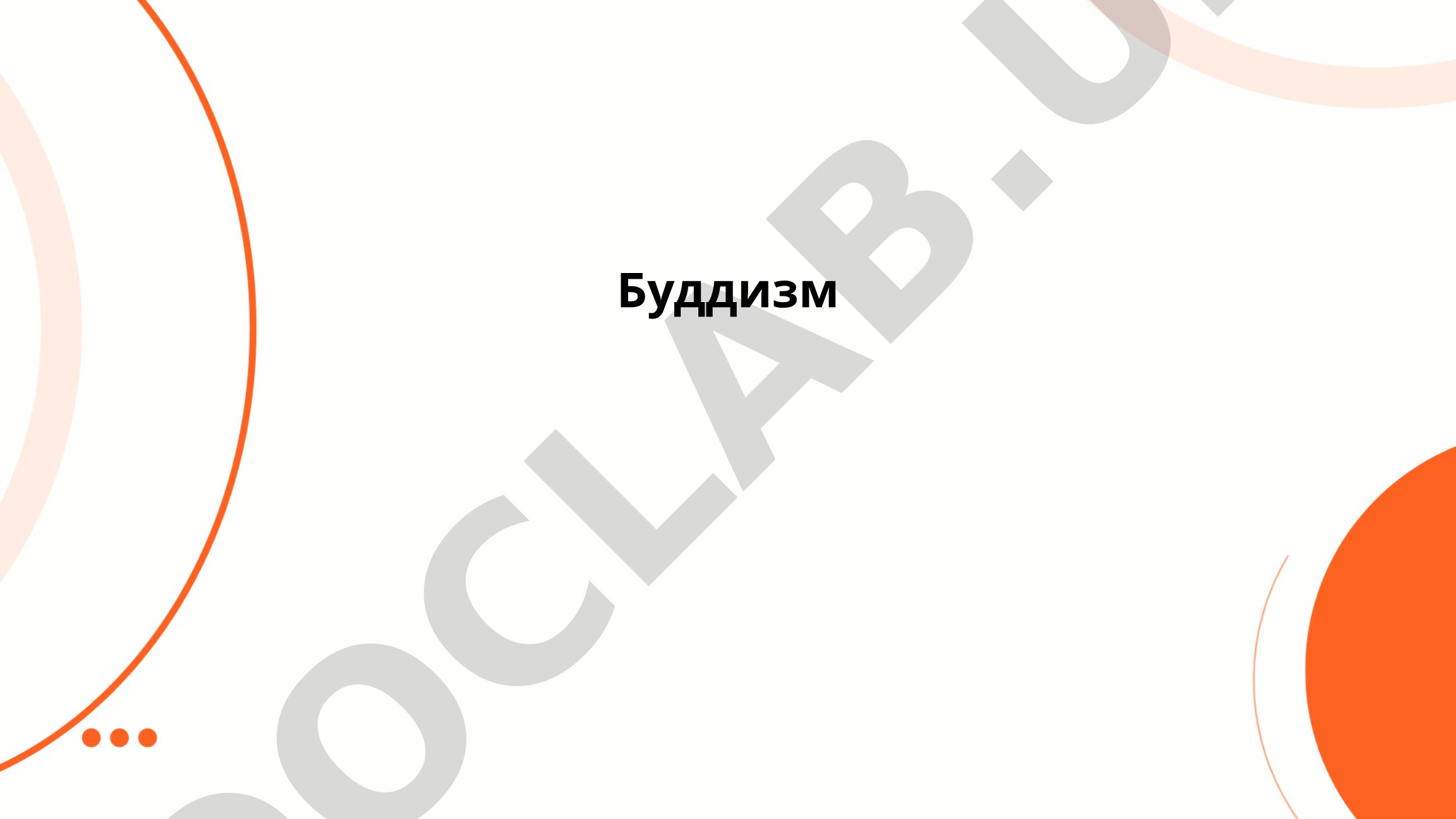 Буддизм: история, основные направления и учение
