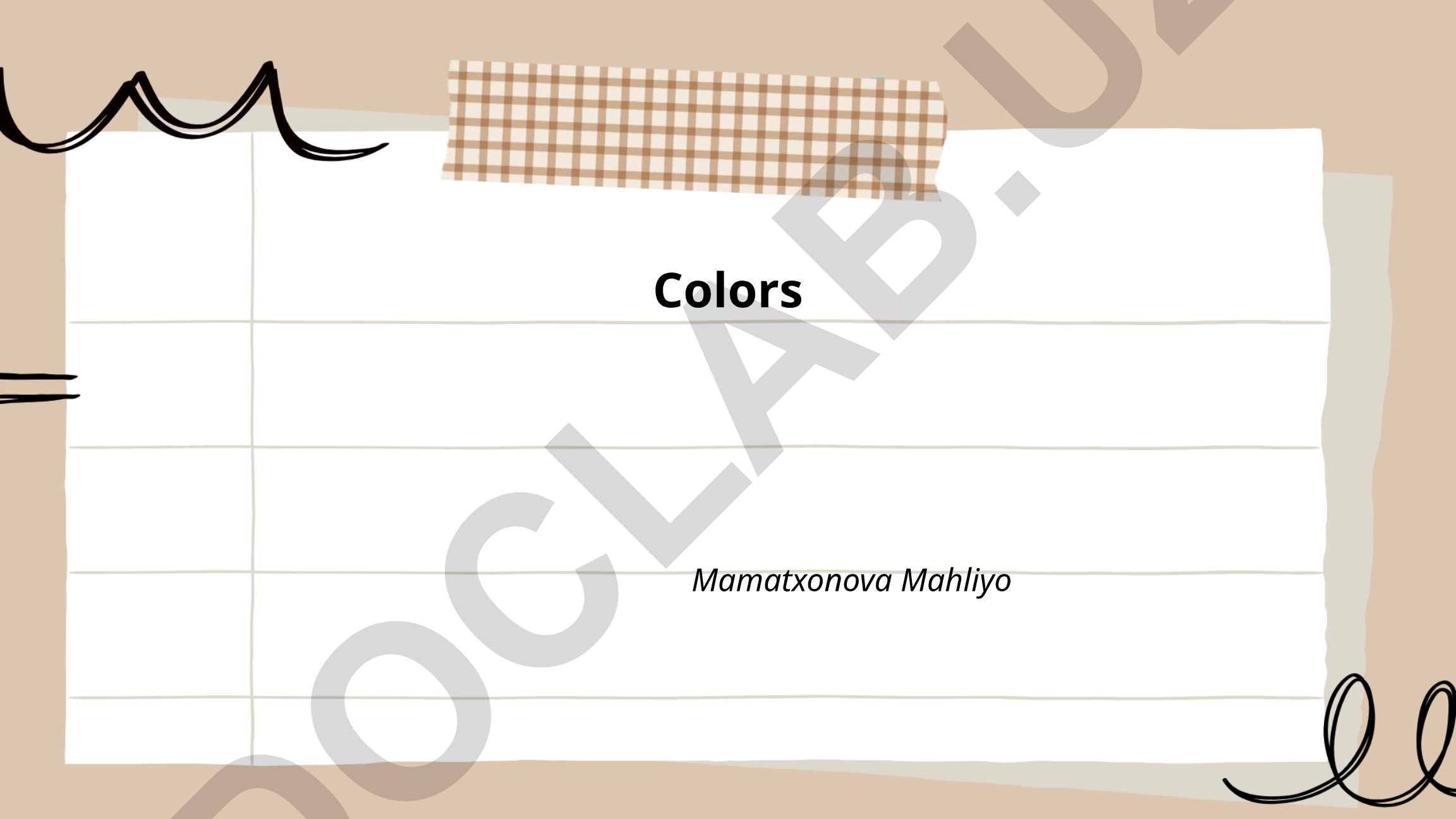 Color Theory and Primary Colors