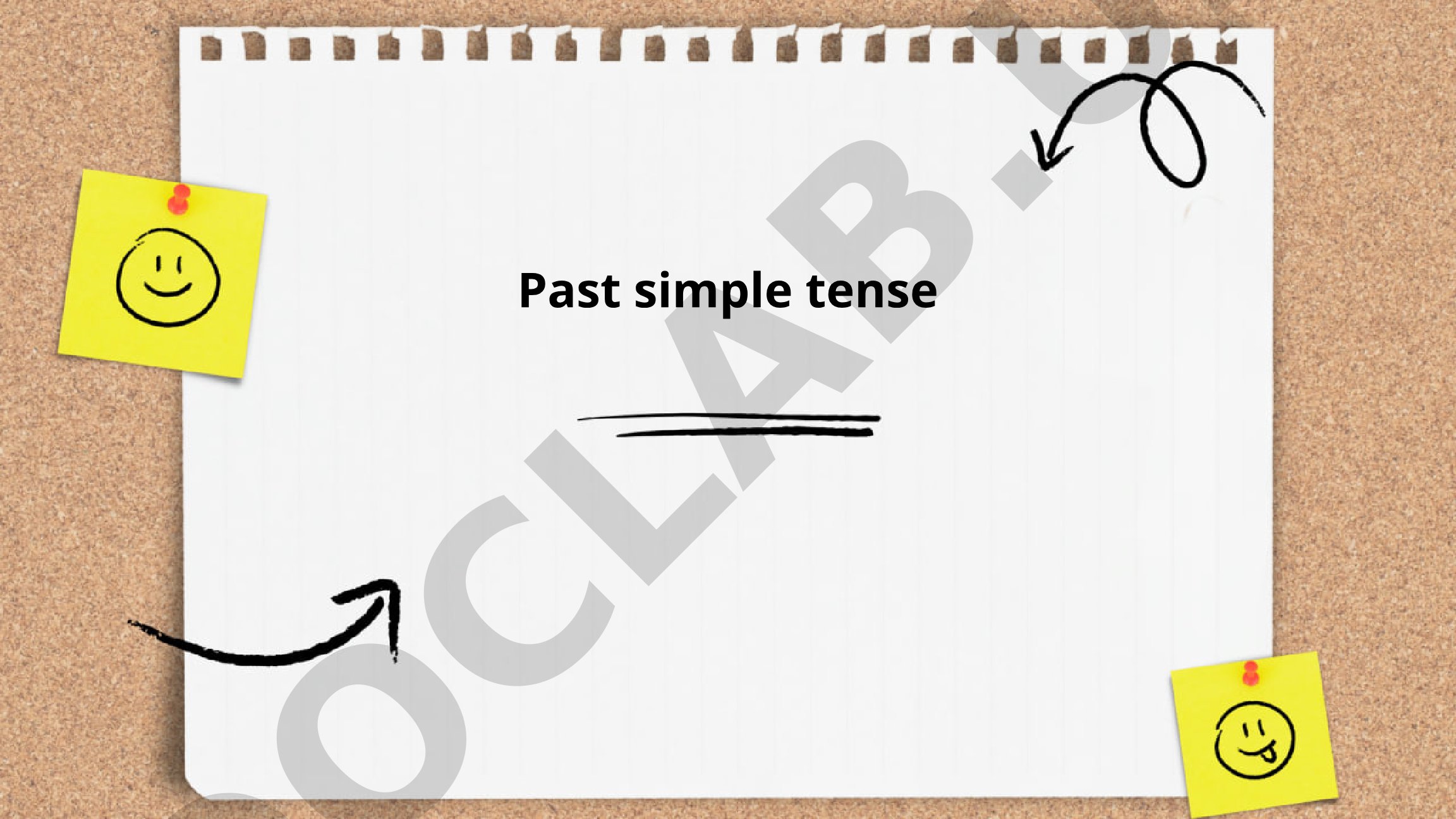 Past simple tense