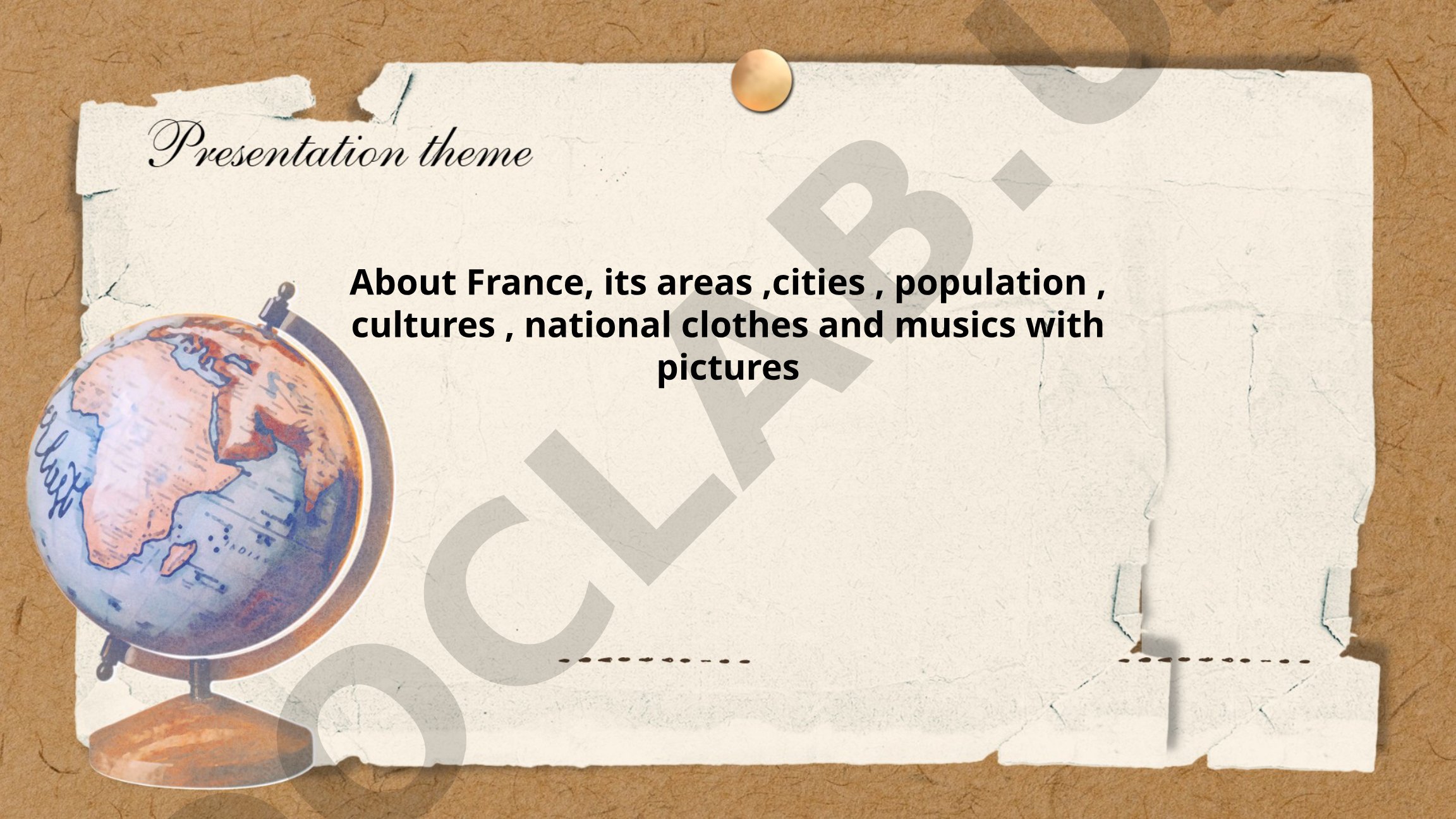 France: areas, cities, population, culture, national clothes and music