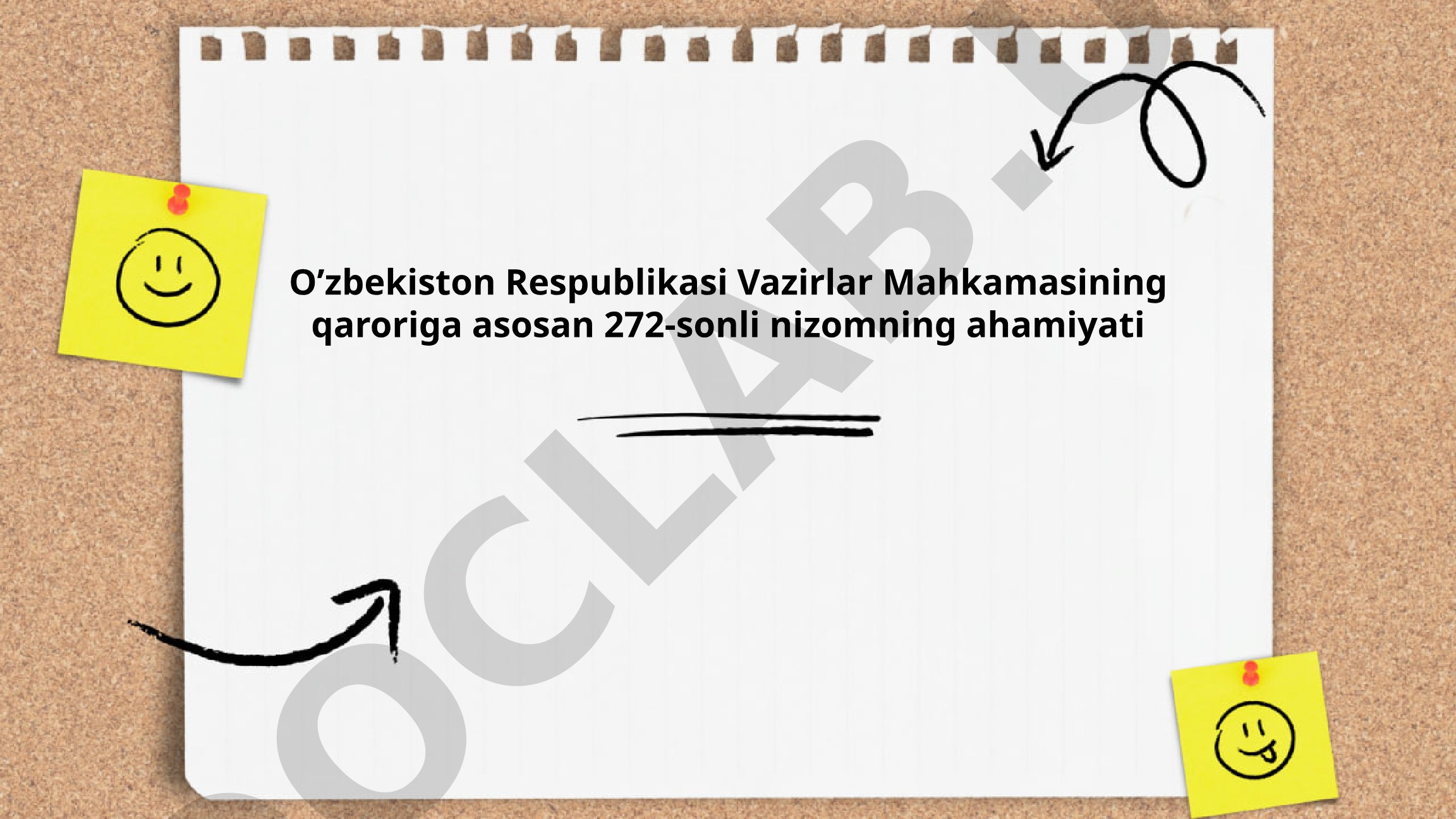 272-sonli nizomning maqsad, vazifalari va huquqiy asosi