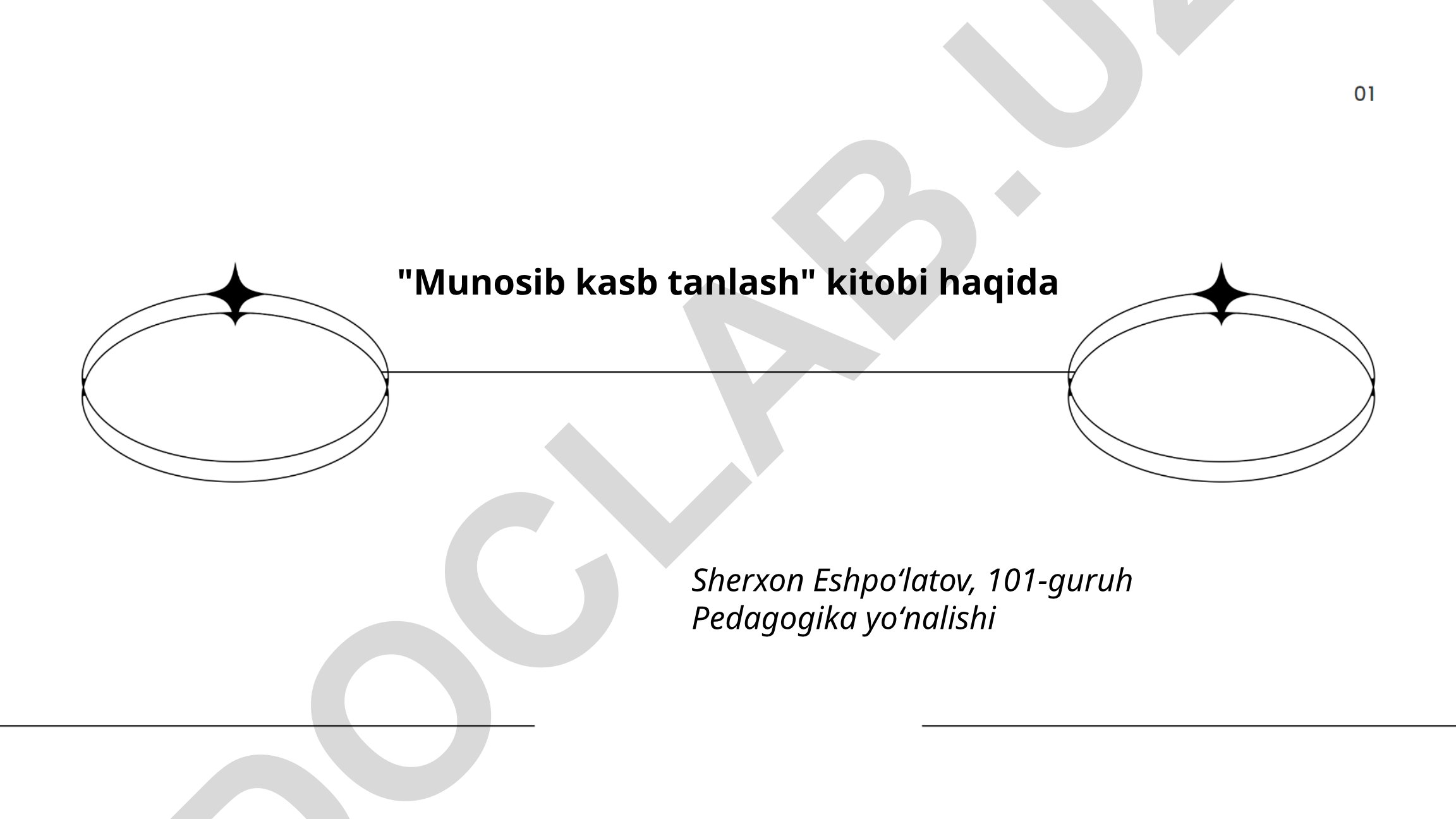 Kasb tanlashda shaxsiy qiziqishlar va kasbiy istiqbollar