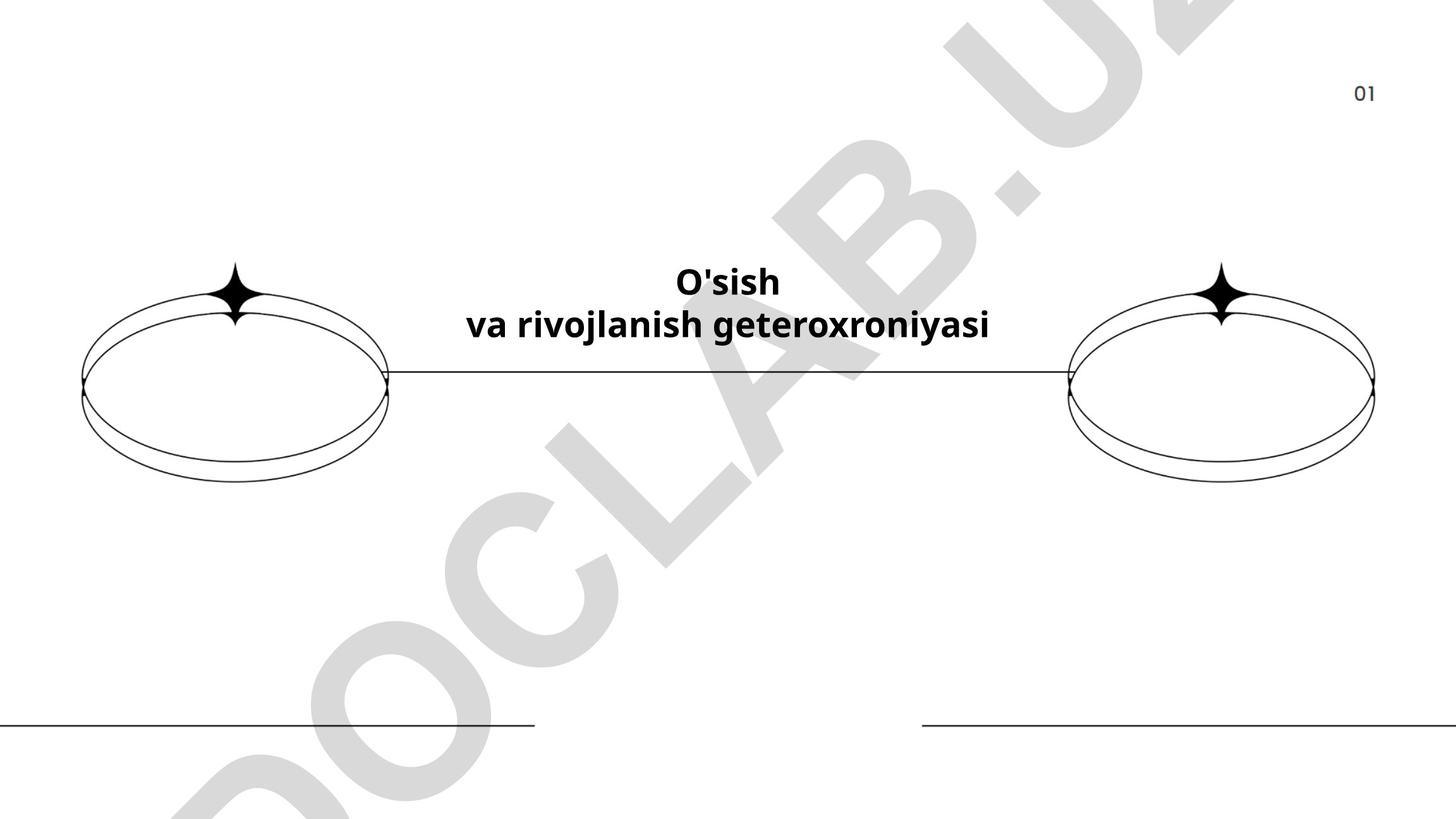 O'sish va rivojlanish geteroxroniyasi