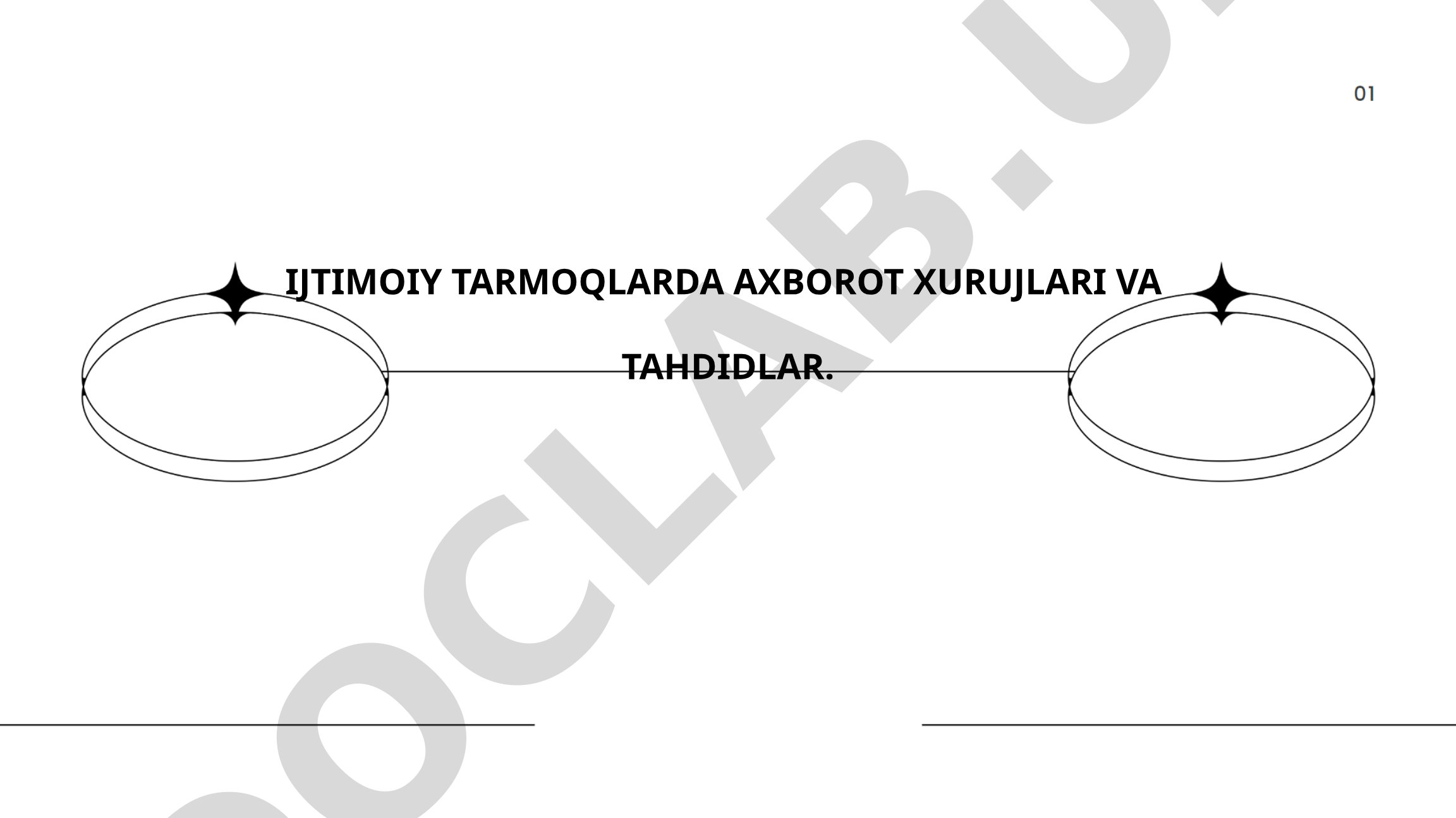 Ijtimoiy tarmoqlarda axborot xurujlari va tahdidlar