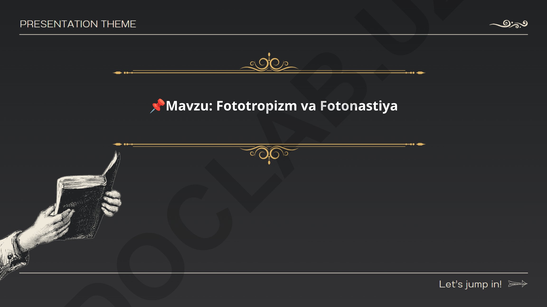 Fototropizm va Fotonastiya