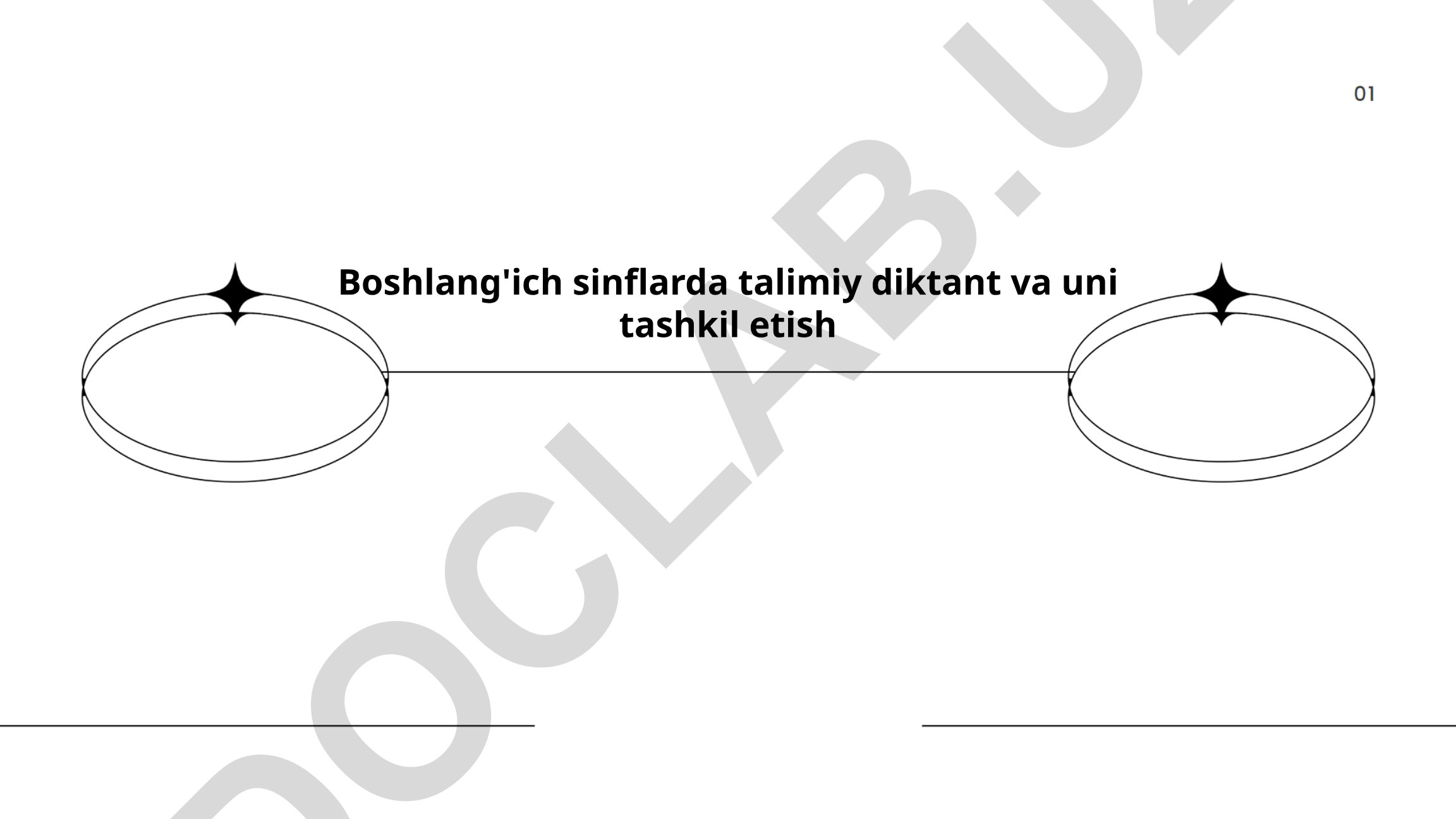 Boshlang'ich sinflarda talimiy diktant va uni tashkil etish