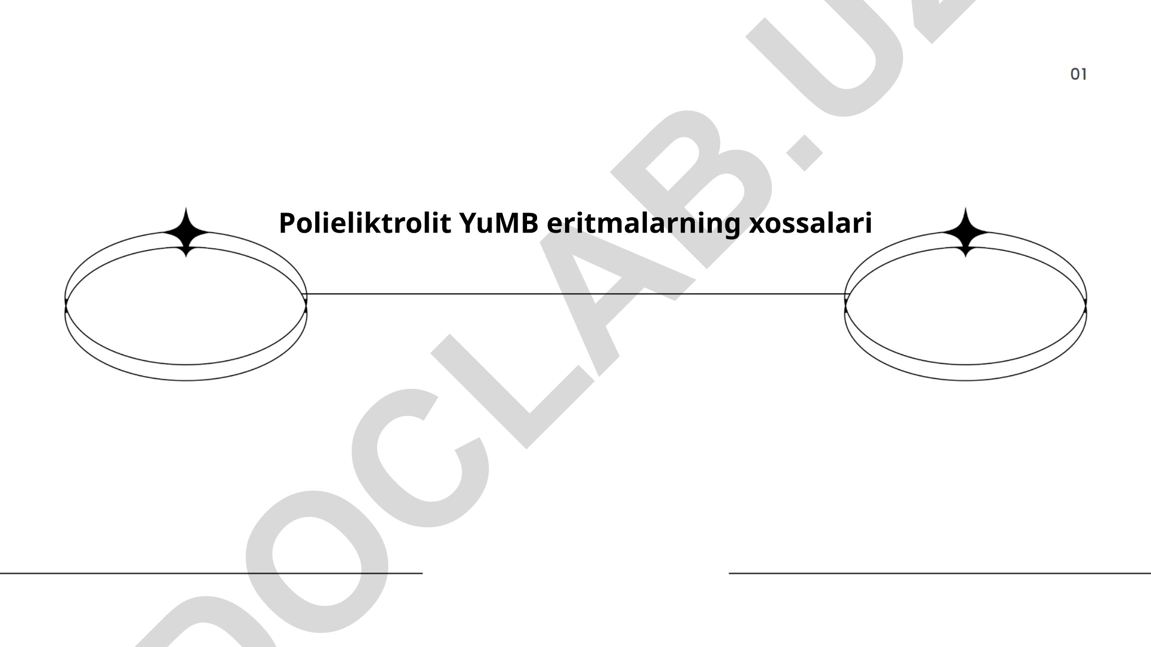 Polielektrolit YuMB eritmalarning xossalari