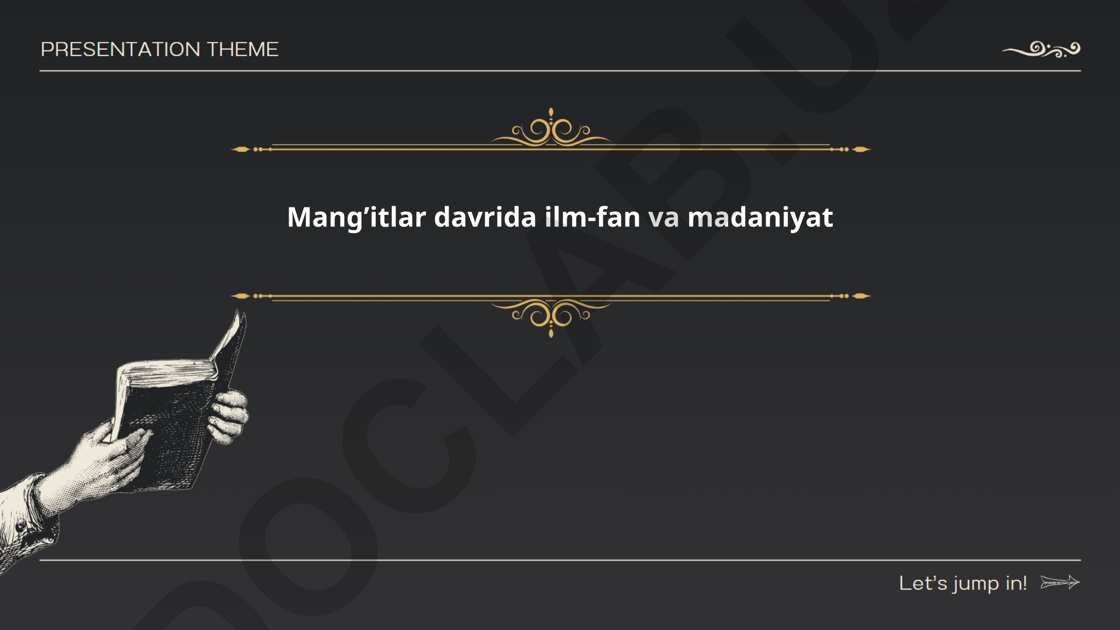Mang'itlar davrida ilm-fan va madaniyat